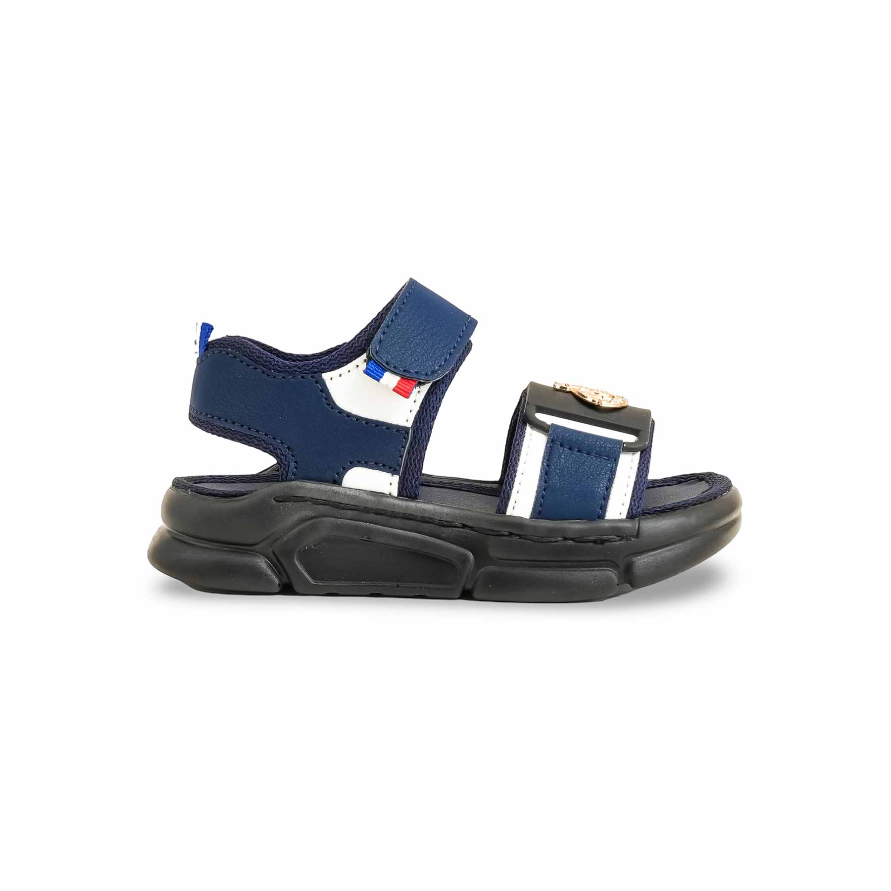 Boys Navy Formal Sandal KD4785 - Image 2