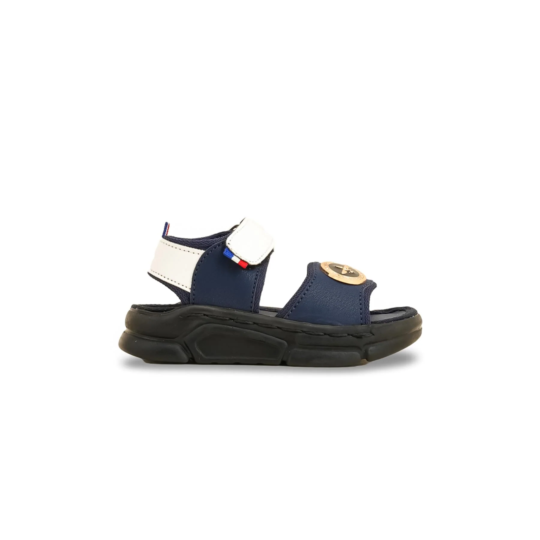 Boys Navy Formal Sandal KD4787 - Image 2