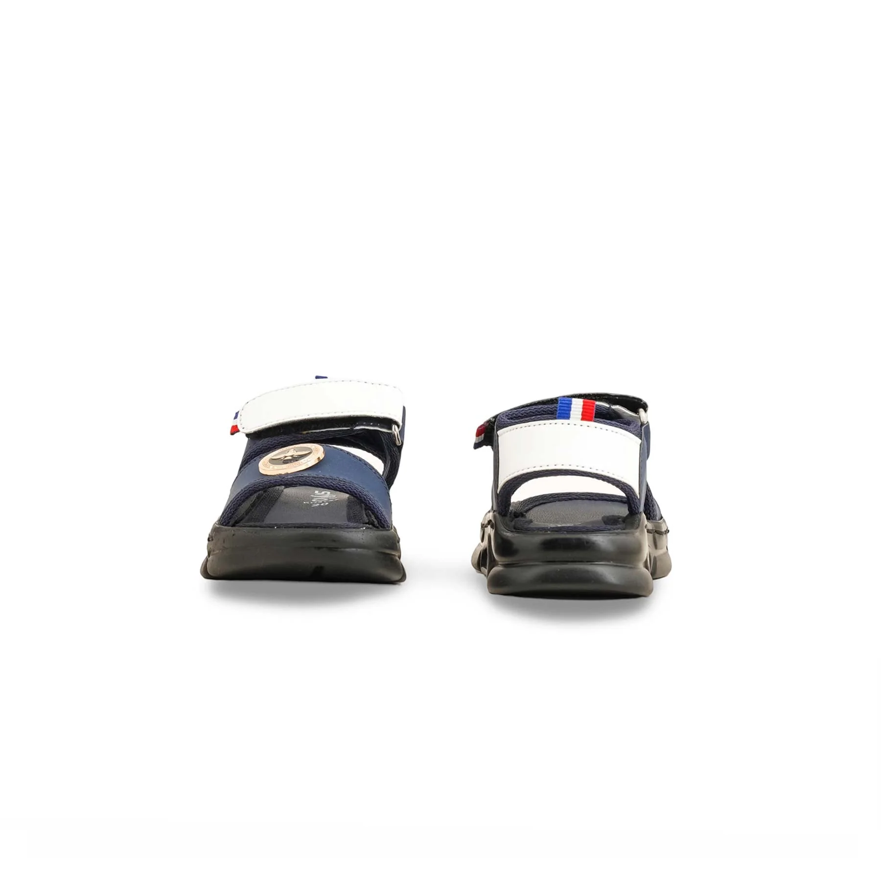 Boys Navy Formal Sandal KD4787 - Image 4