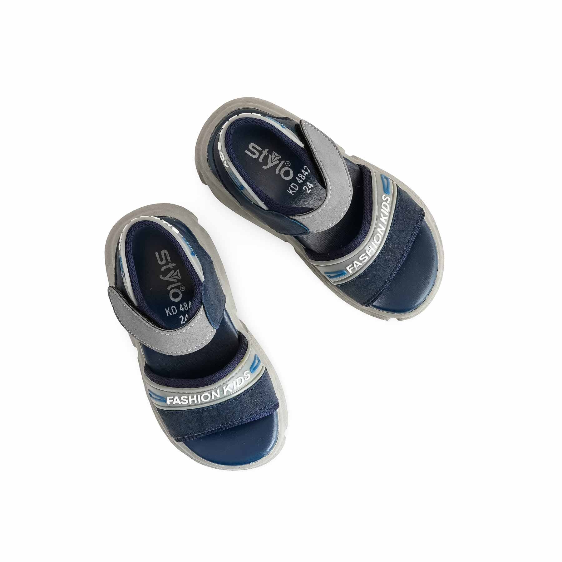 Boys Navy Formal Sandal KD4842 - Image 5