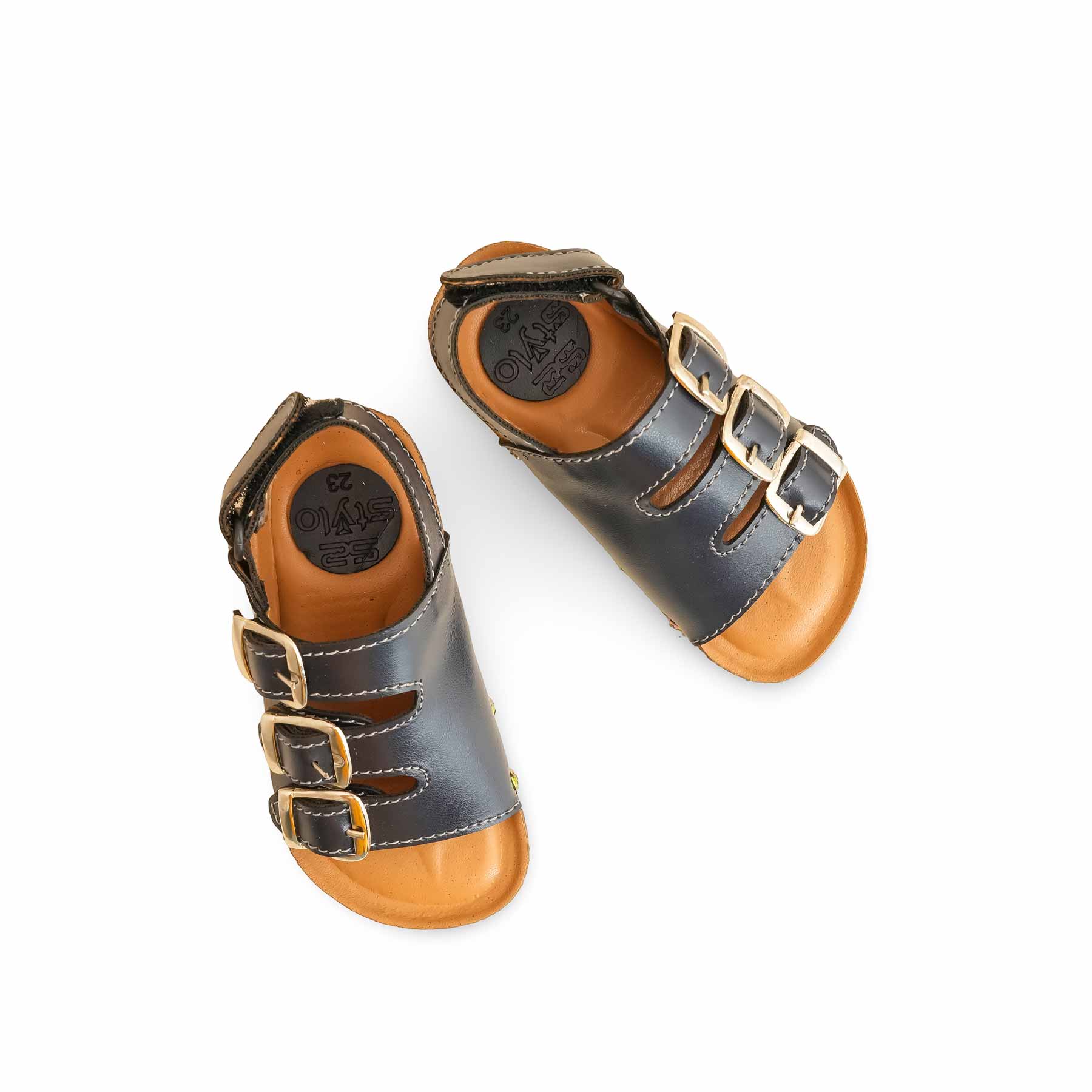 Boys Navy Formal Sandal KD4887 - Image 5