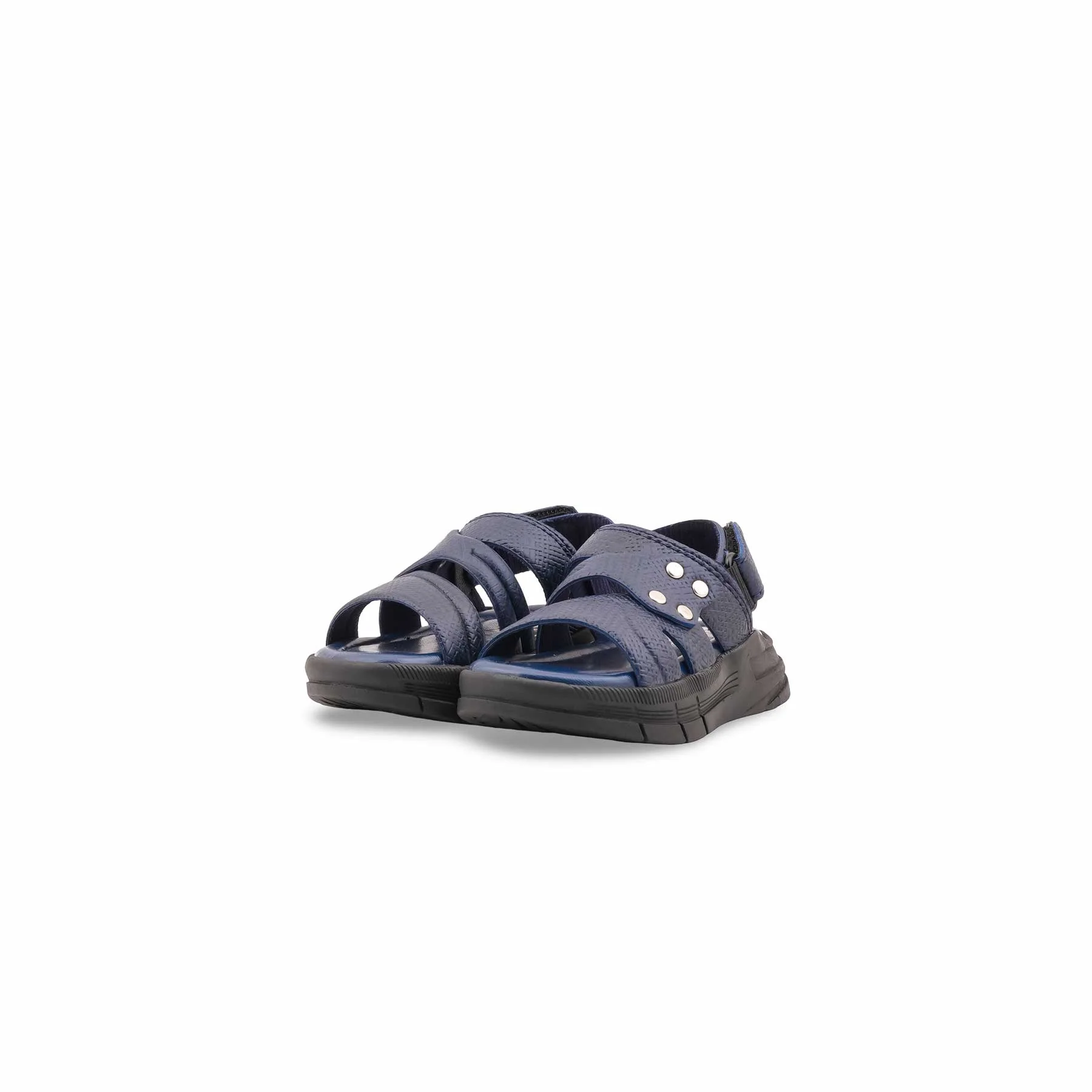 Boys Navy Formal Sandal KD4946 - Image 3