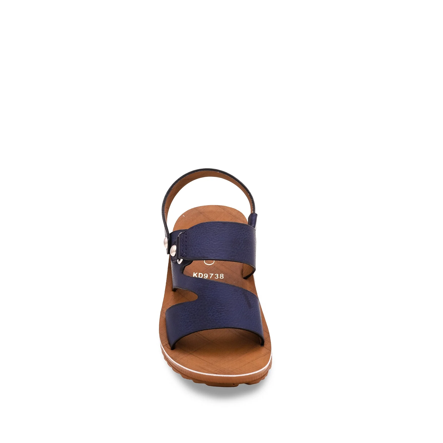 Boys Navy Formal Sandal KD9738 - Image 3
