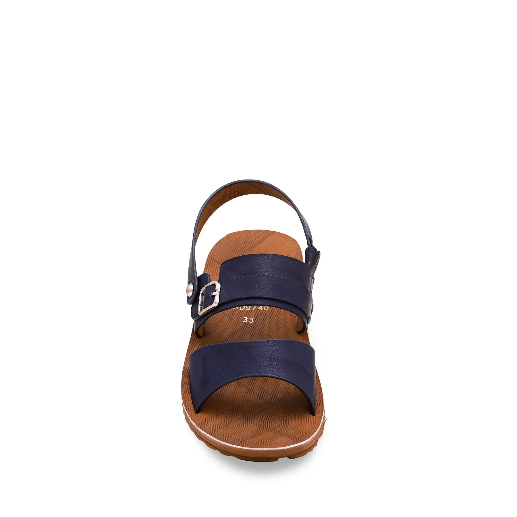 Boys Navy Formal Sandal KD9740 - Image 3