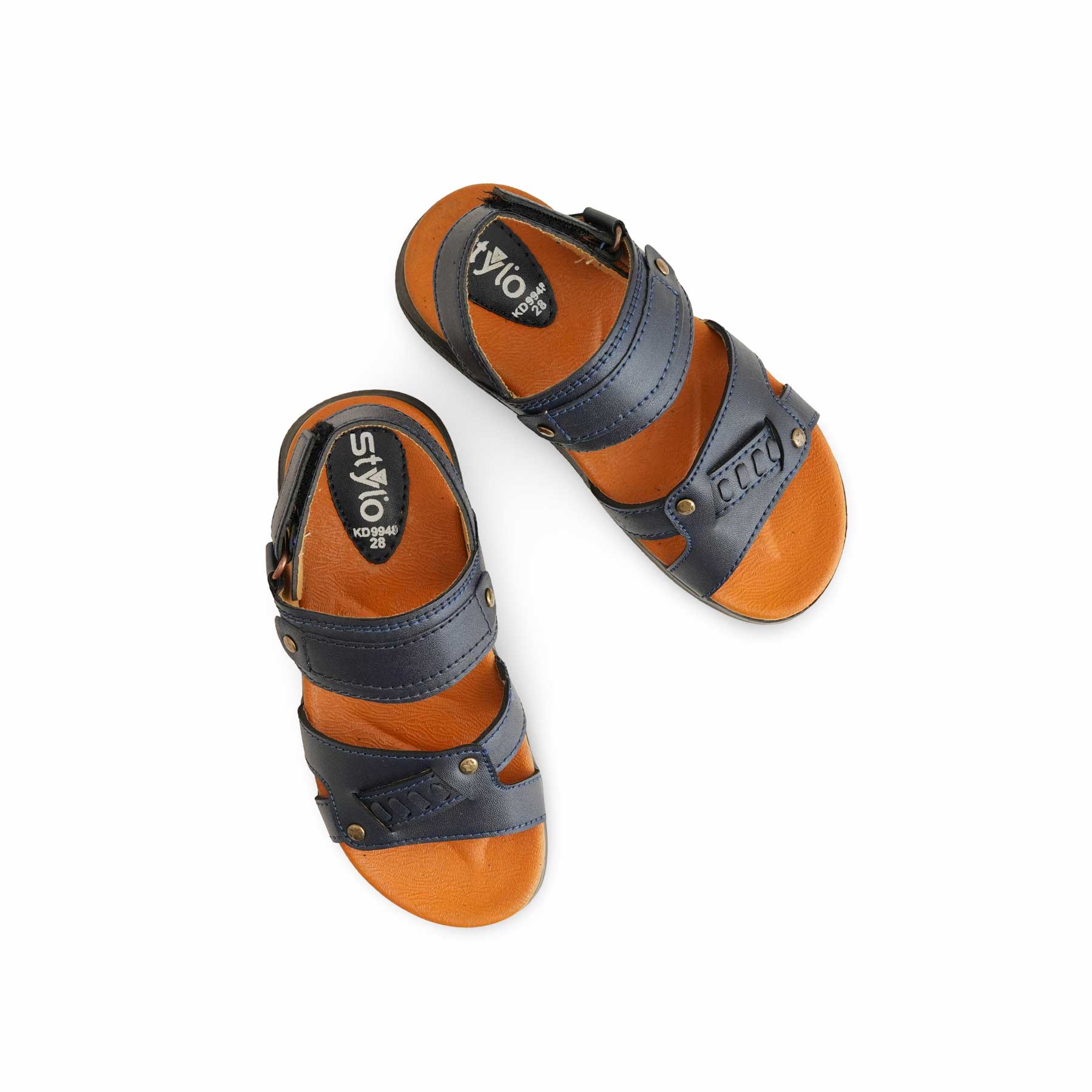 Boys Navy Formal Sandal KD9948 - Image 5