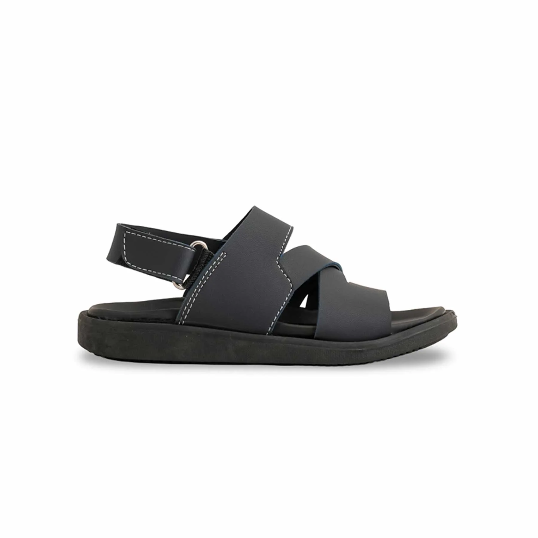 Boys Navy Formal Sandal KD9956 - Image 2