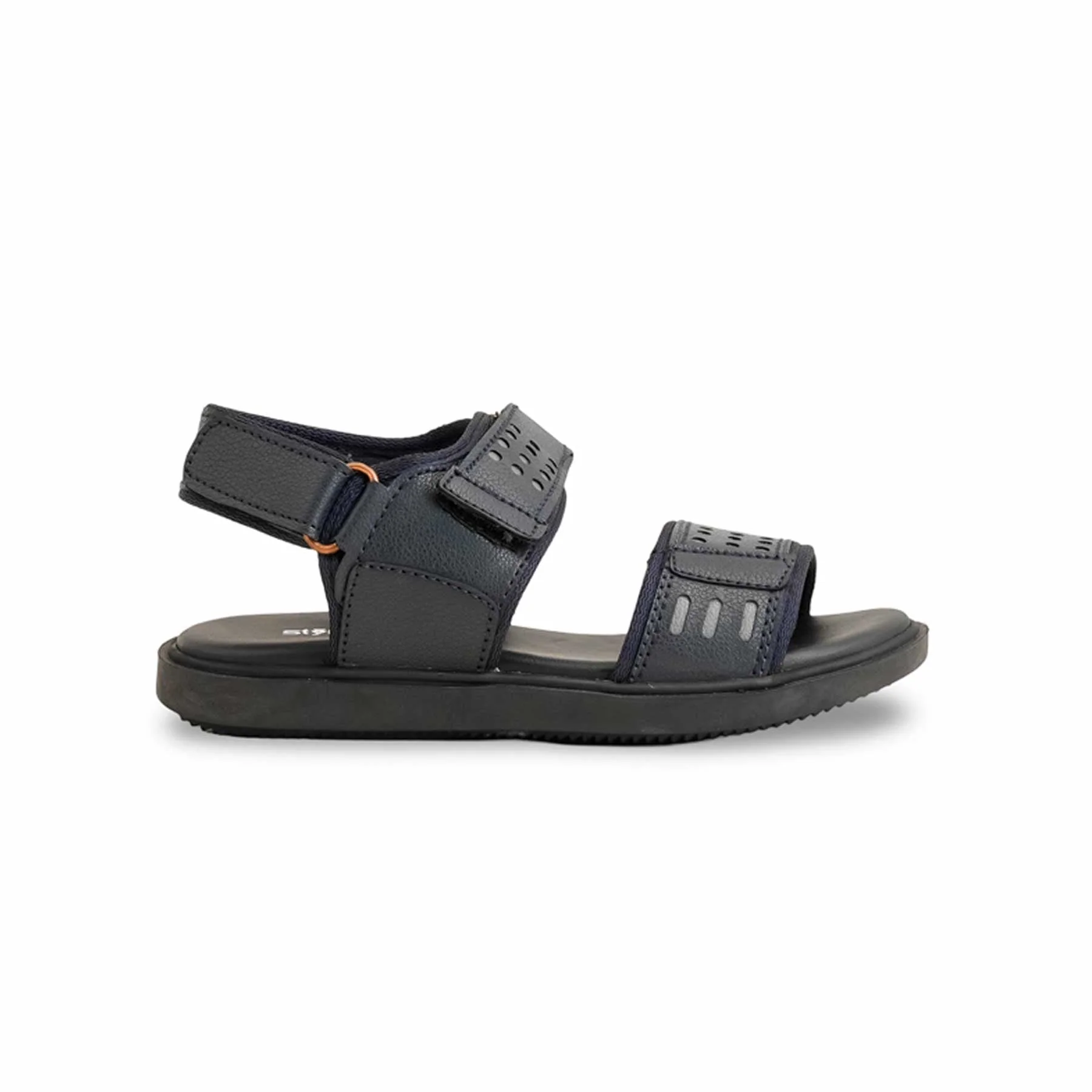 Boys Navy Formal Sandal KD9959 - Image 2