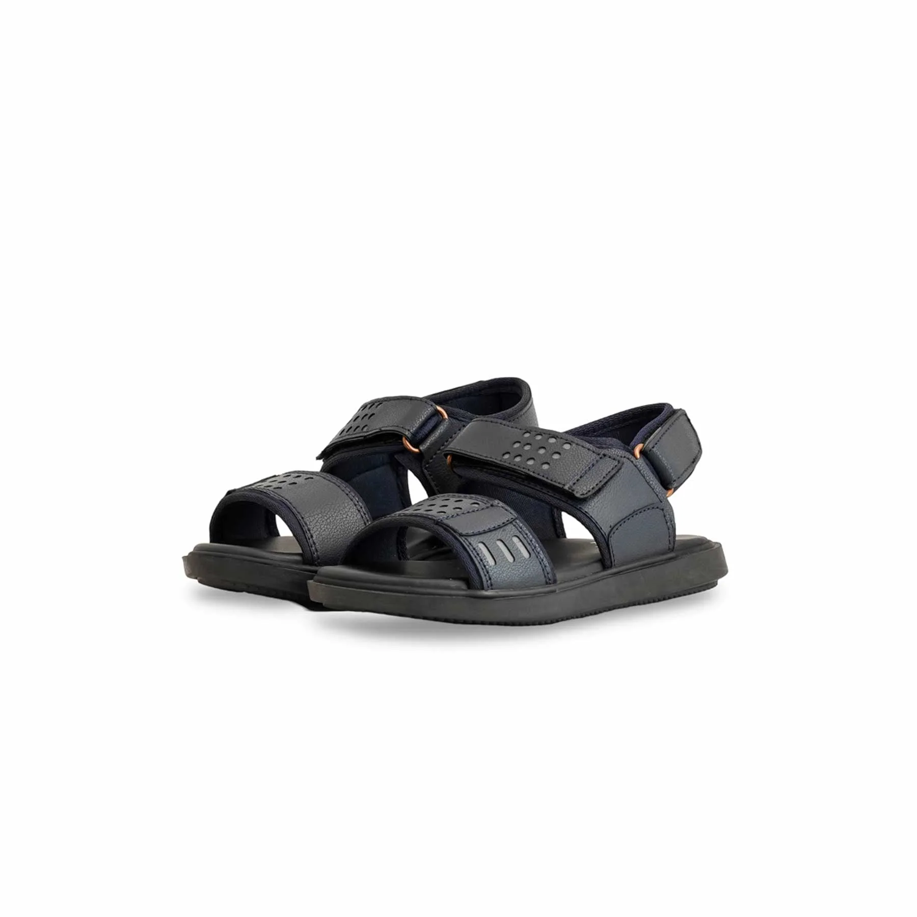Boys Navy Formal Sandal KD9959 - Image 3