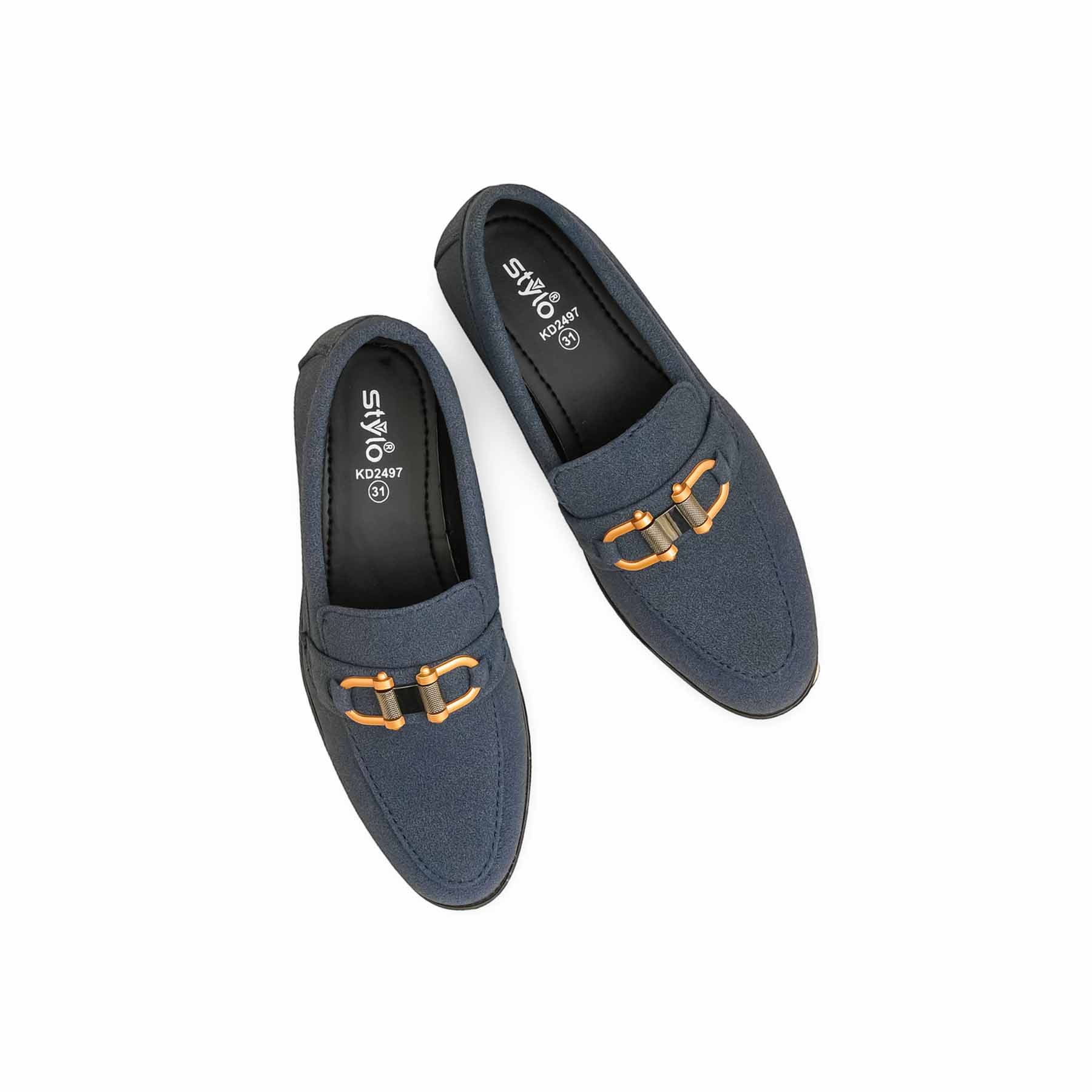 Boys Navy Formal Shoes KD2497 - Image 5
