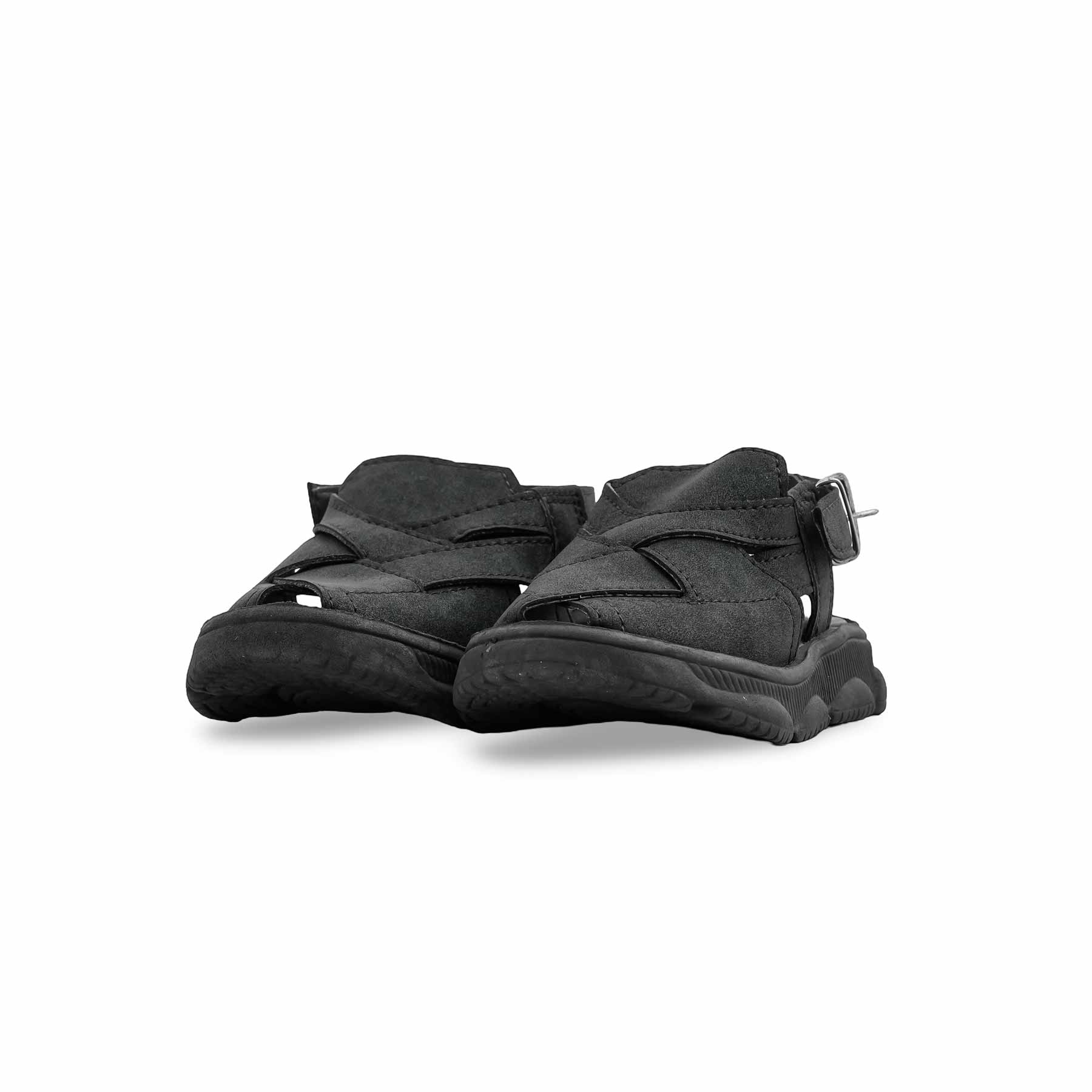Boys Navy Peshawari Chappal KD4928 - Image 3