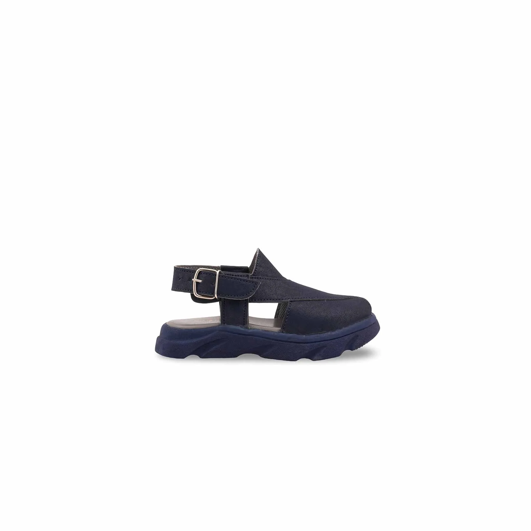 Boys Navy Peshawari Chappal KD4957 - Image 2