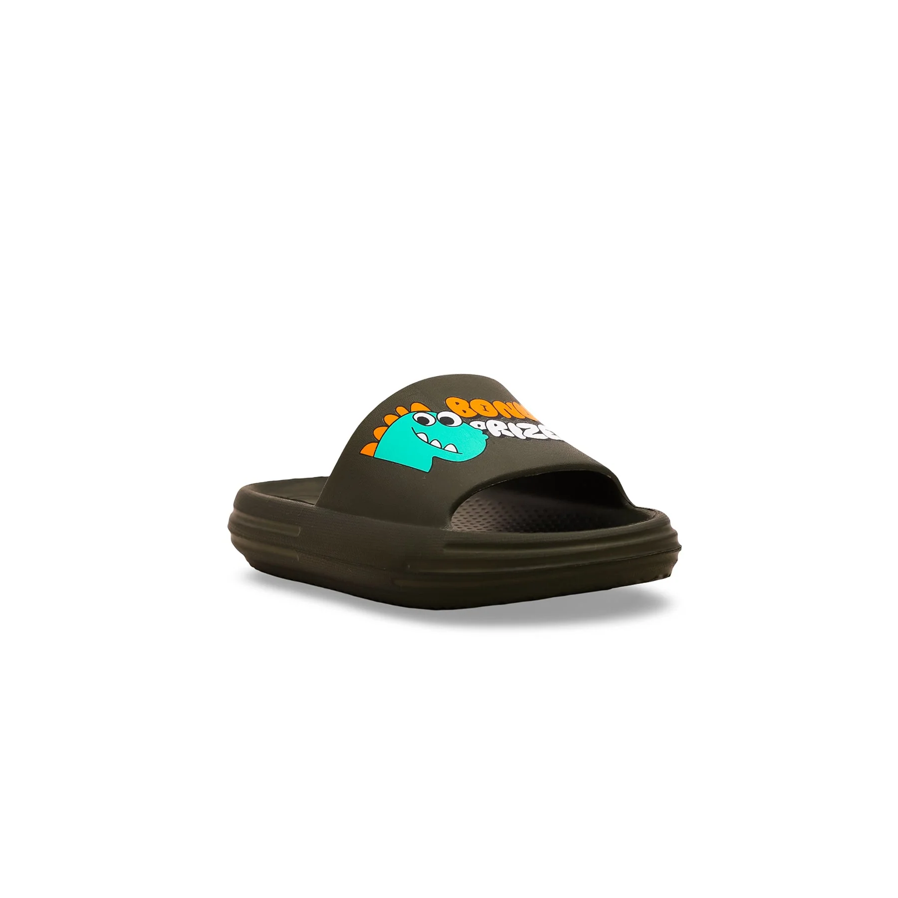Boys Olive Casual Flip Flop KD9549 - Image 2