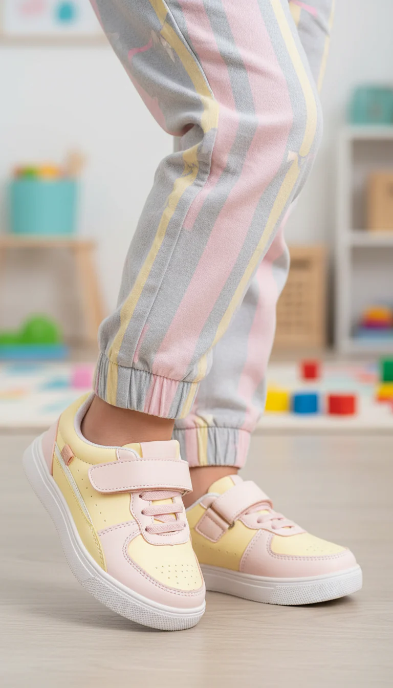 Boys Pink Casual Jogger KD8128 - Image 2