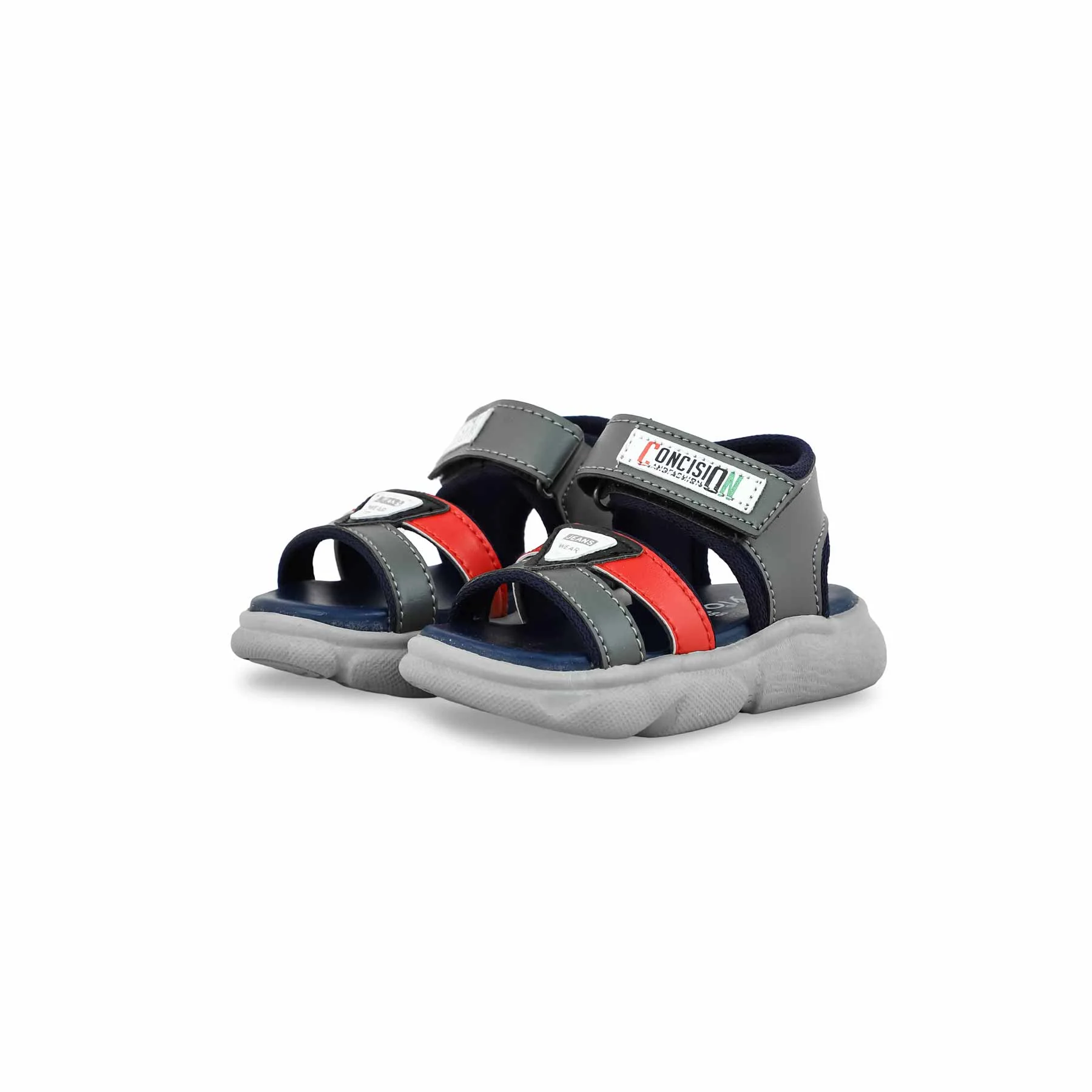 Boys Red Casual Sandal KD4888 - Image 3
