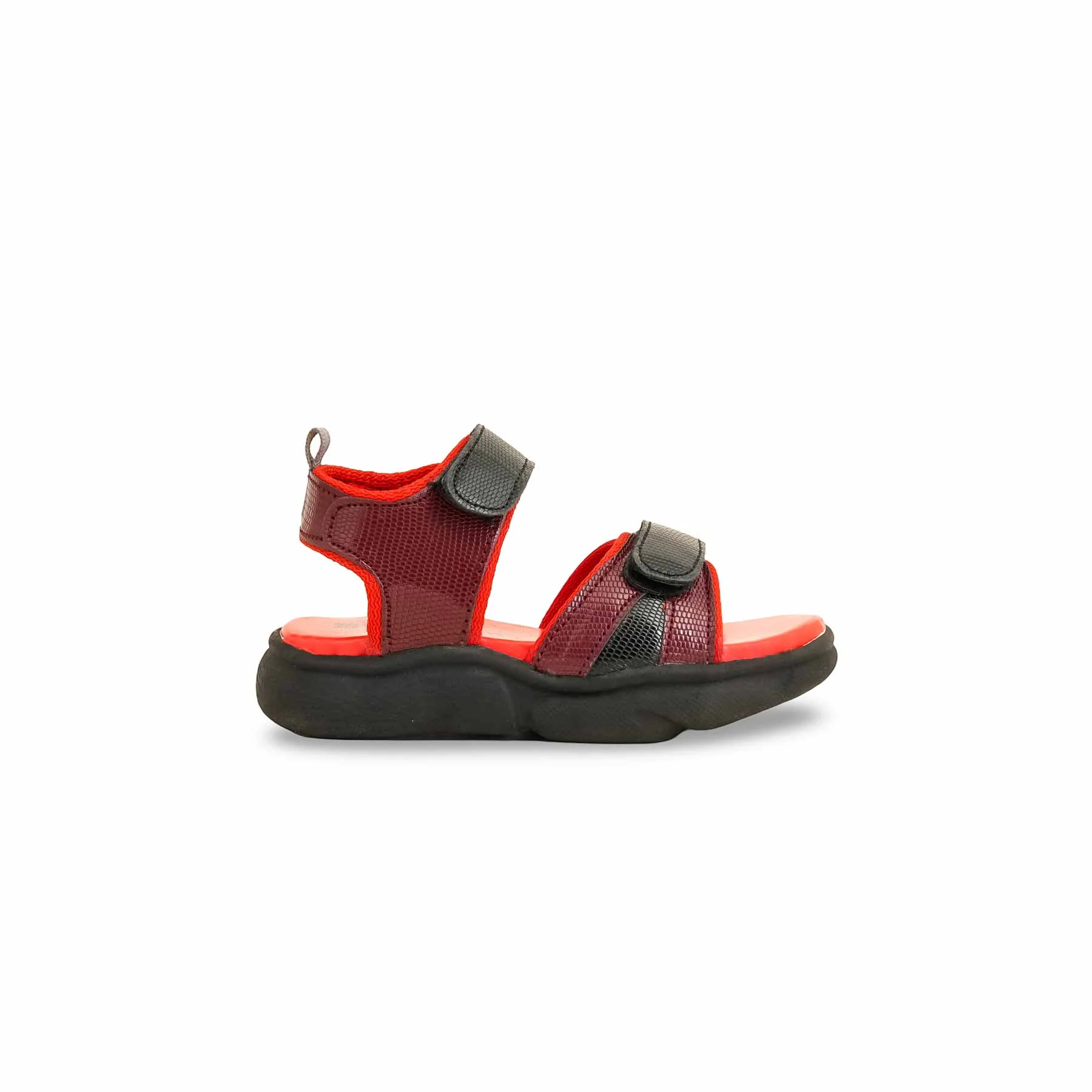 Boys Red Formal Sandal KD4748 - Image 2