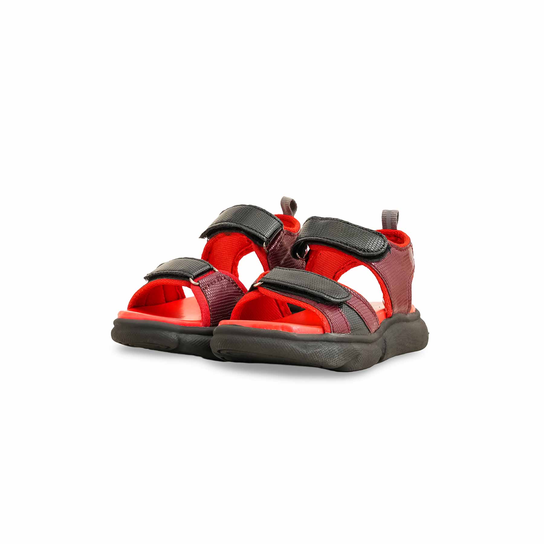 Boys Red Formal Sandal KD4748 - Image 3