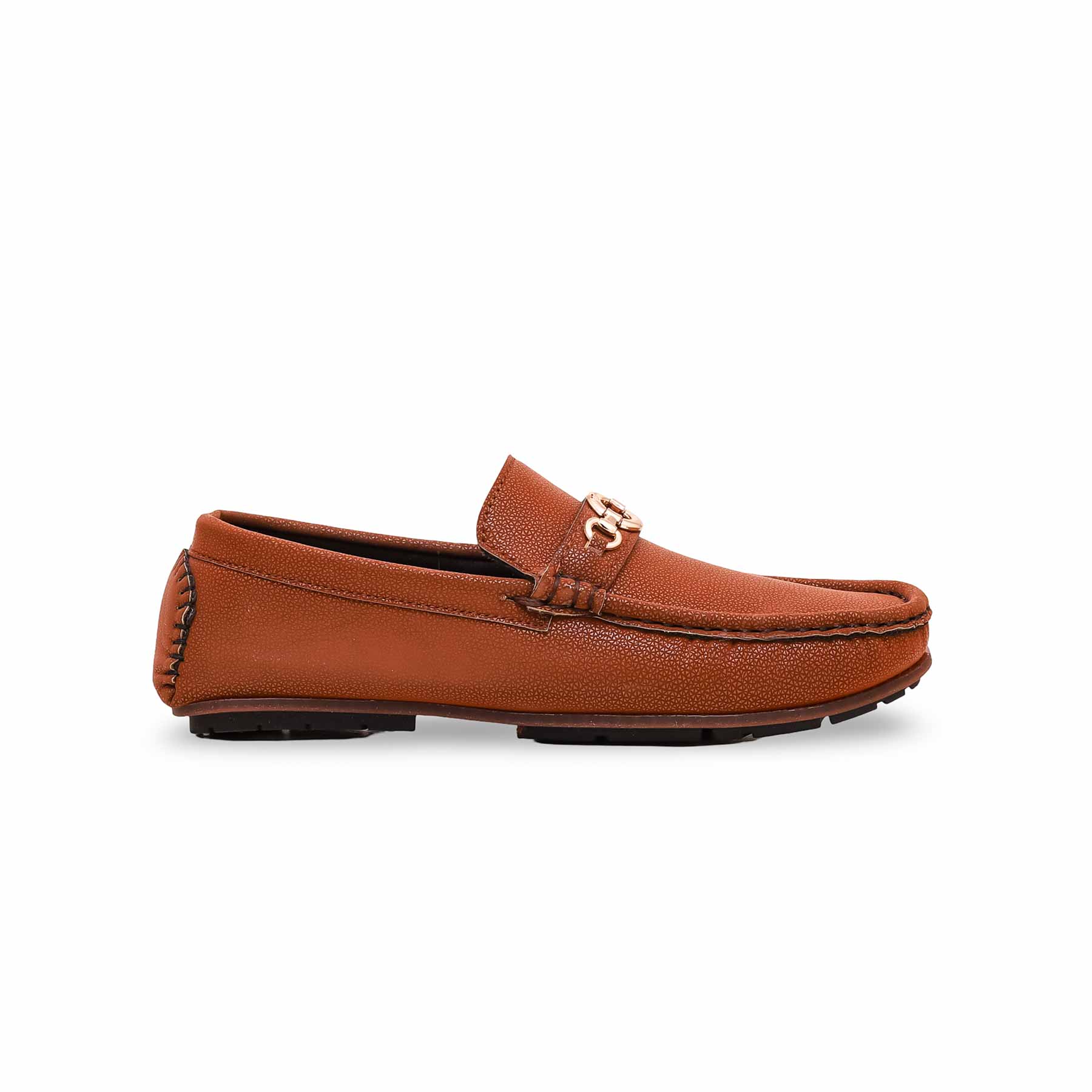 Boys Rust Formal Moccasin KD0831 - Image 2