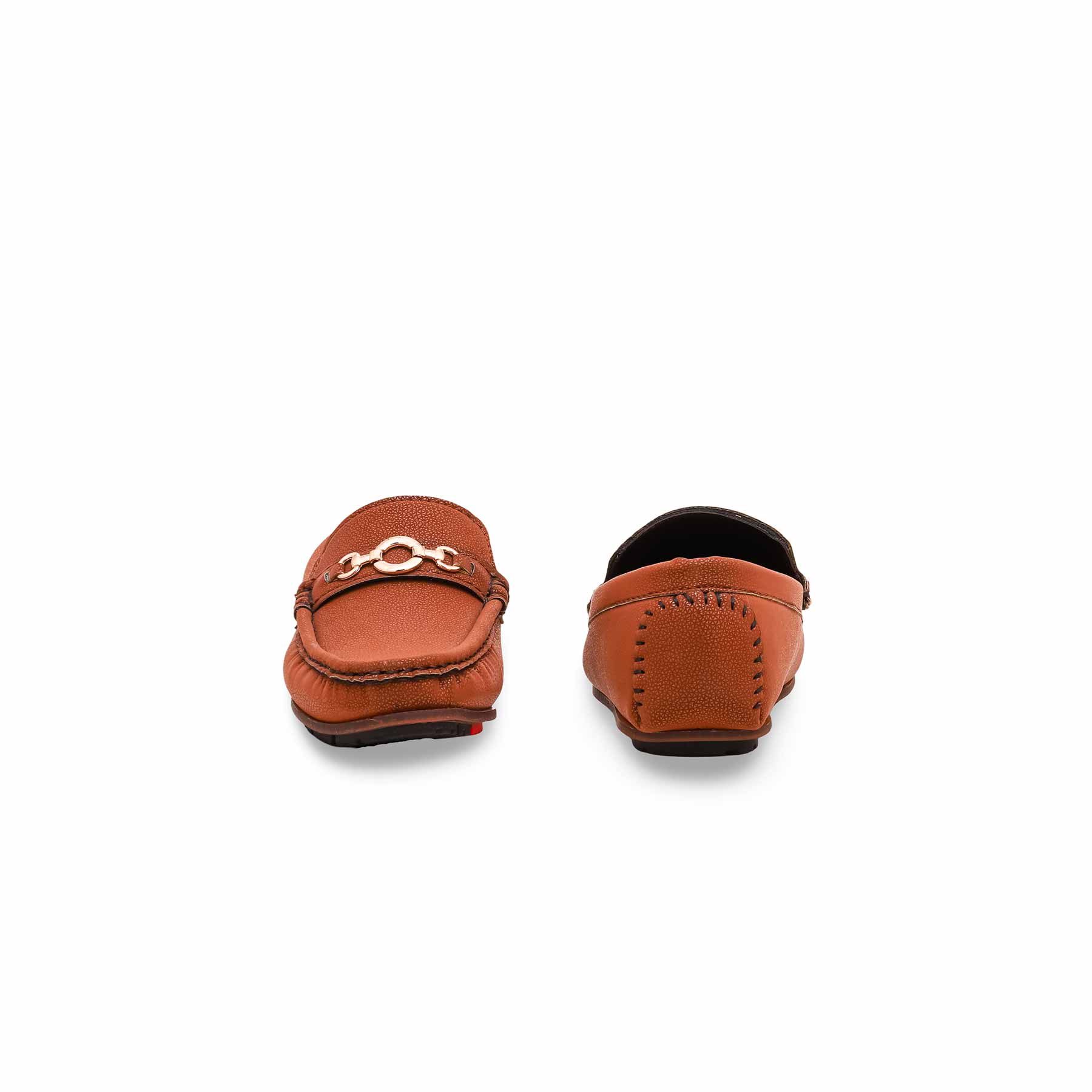 Boys Rust Formal Moccasin KD0831 - Image 4