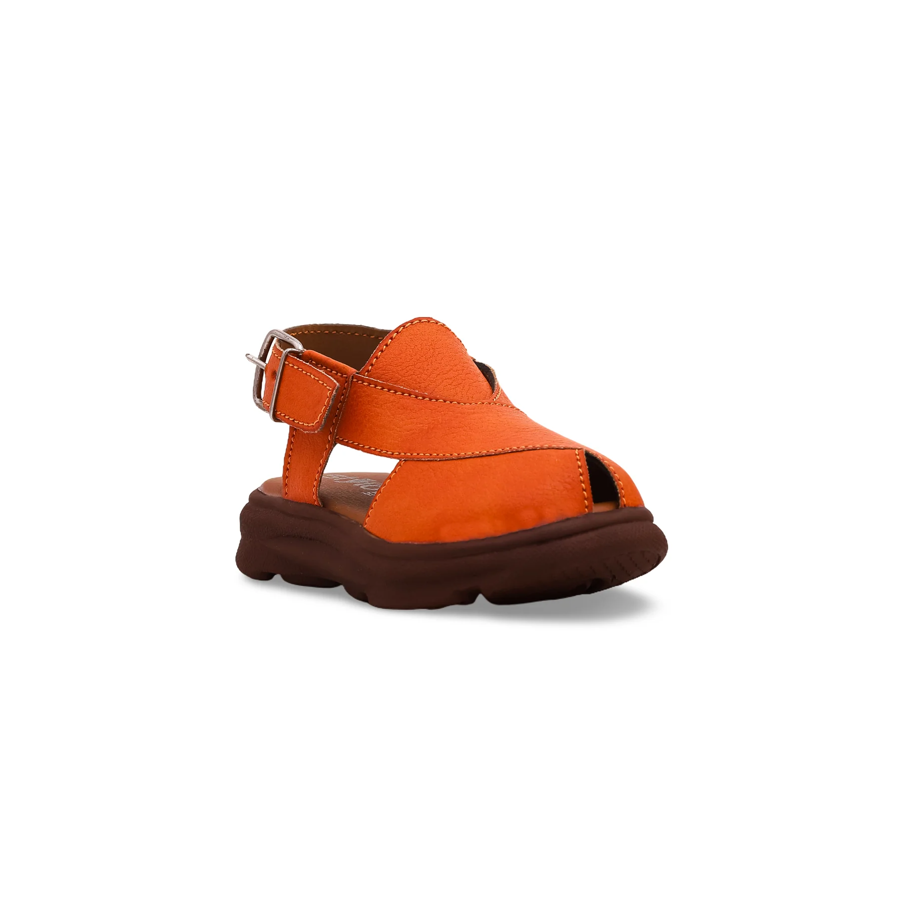 Boys Rust Peshawari Chappal KD9444 - Image 2