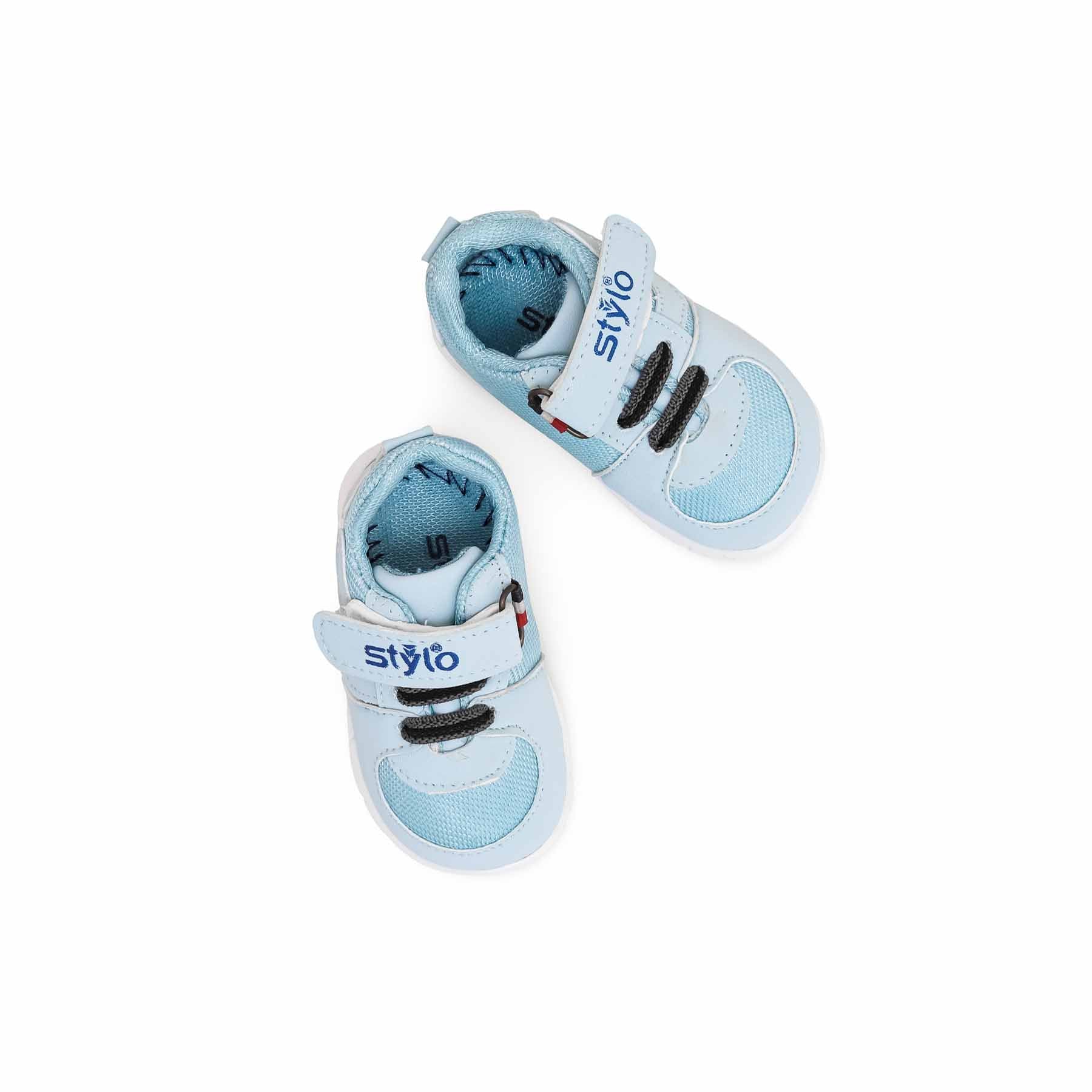 Boys Sky Blue Casual Booties KD9796 - Image 4
