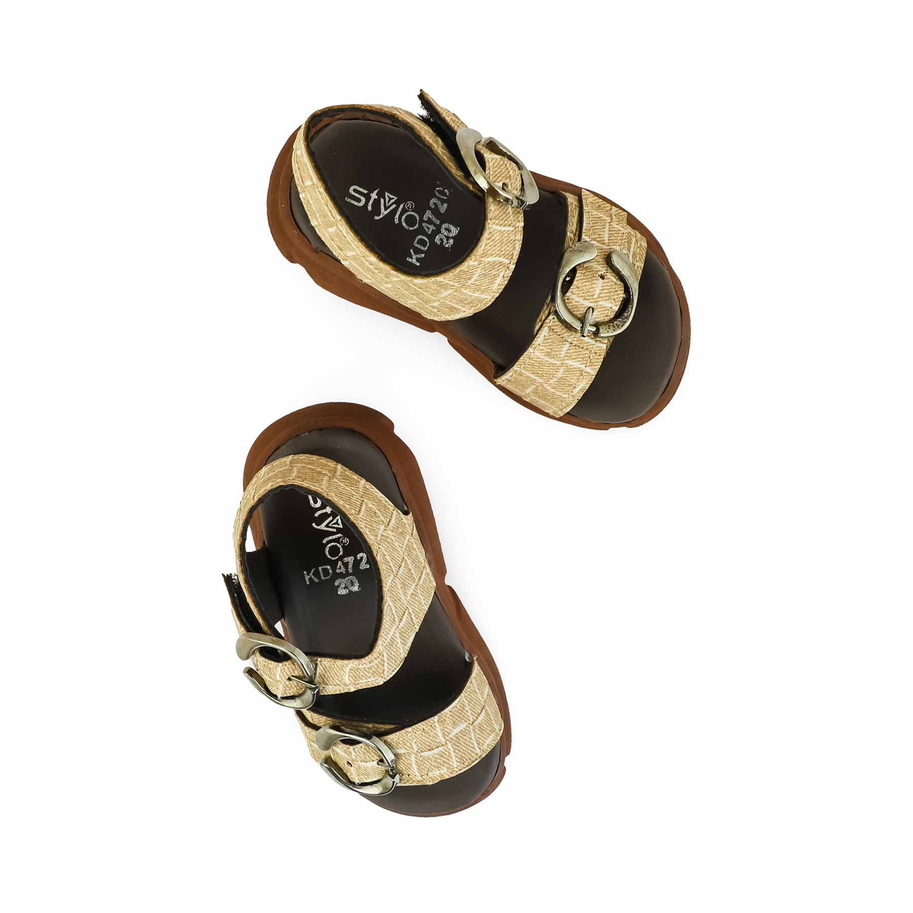 Boys Tan Formal Sandal KD4720 - Image 5