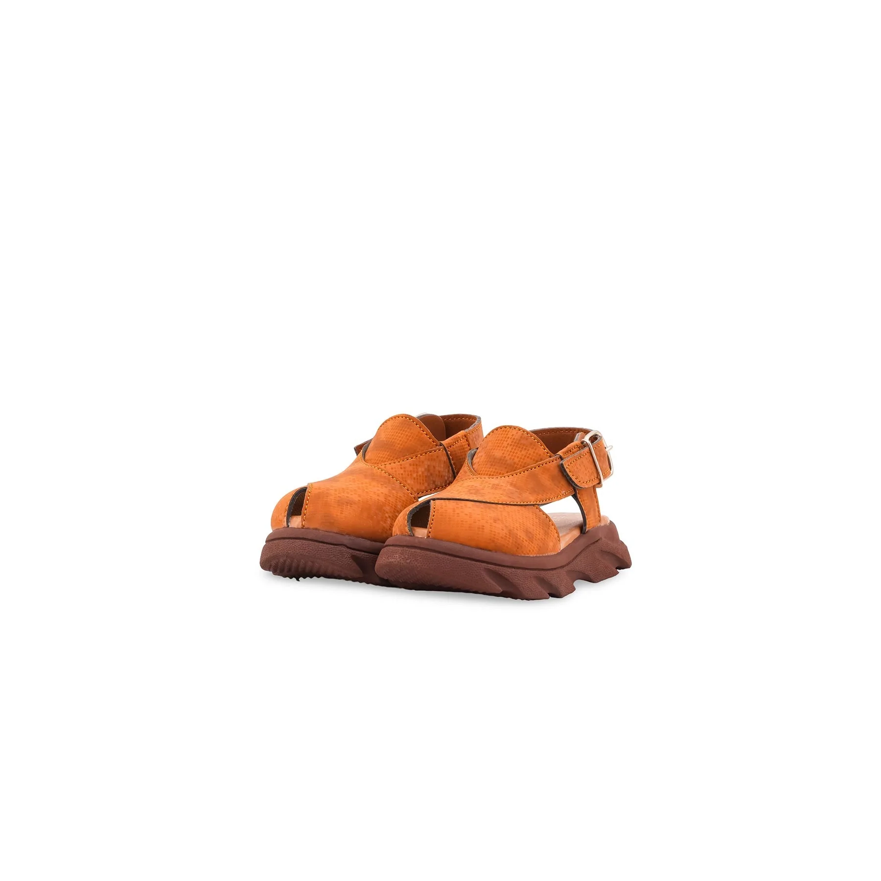Boys Tan Peshawari Chappal KD4960 - Image 3
