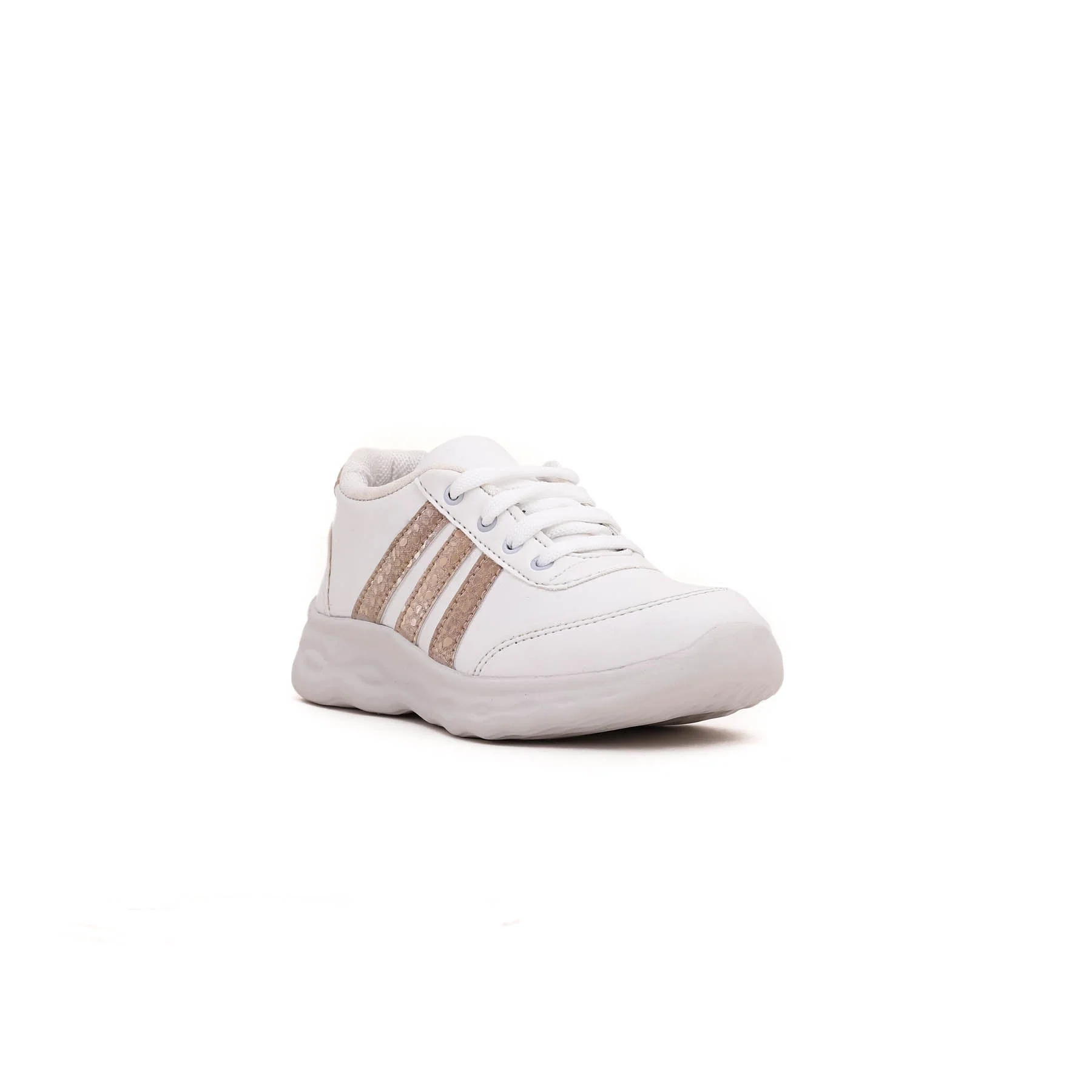 Boys White Casual Jogger KD1505 - Image 2