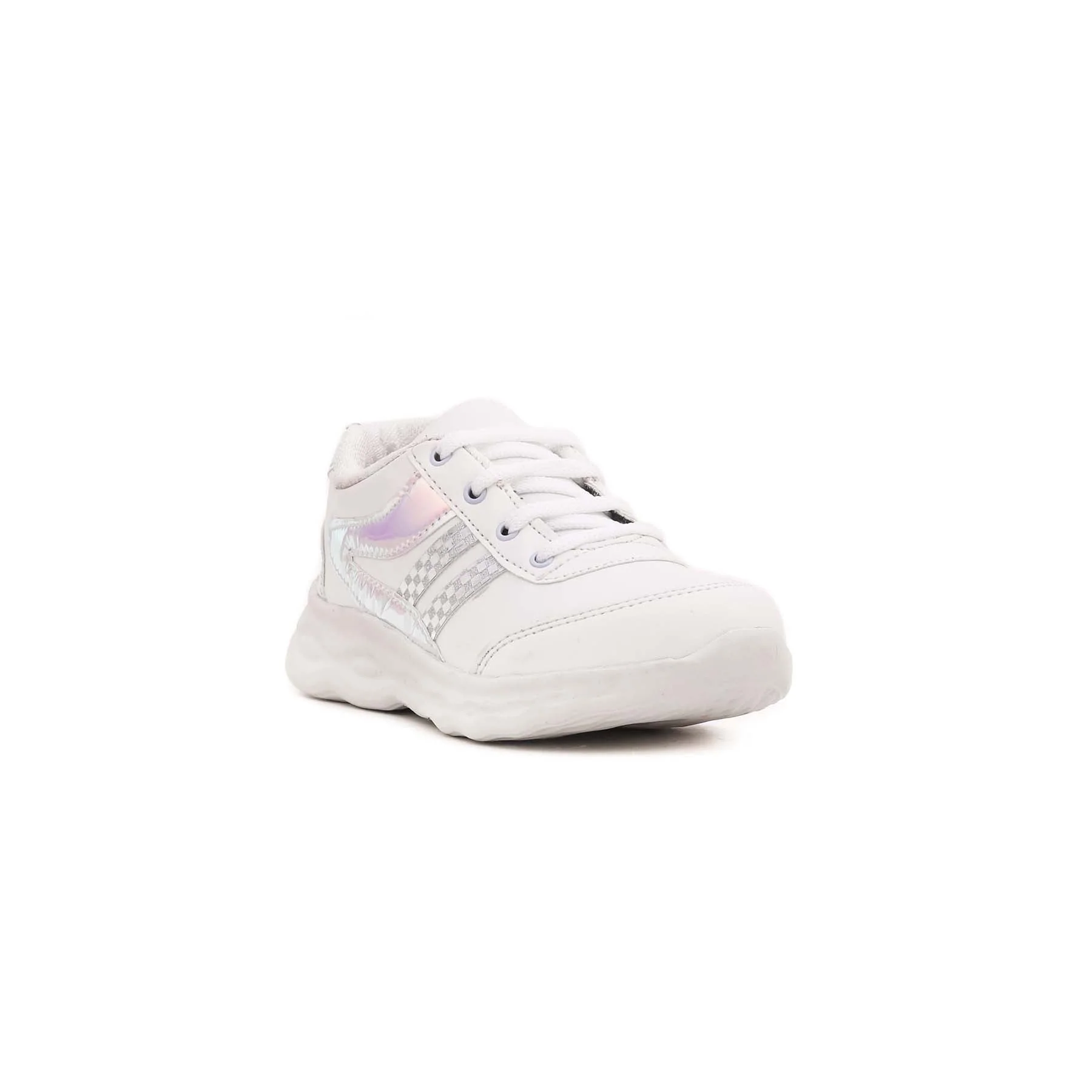 Boys White Casual Jogger KD1507 - Image 2