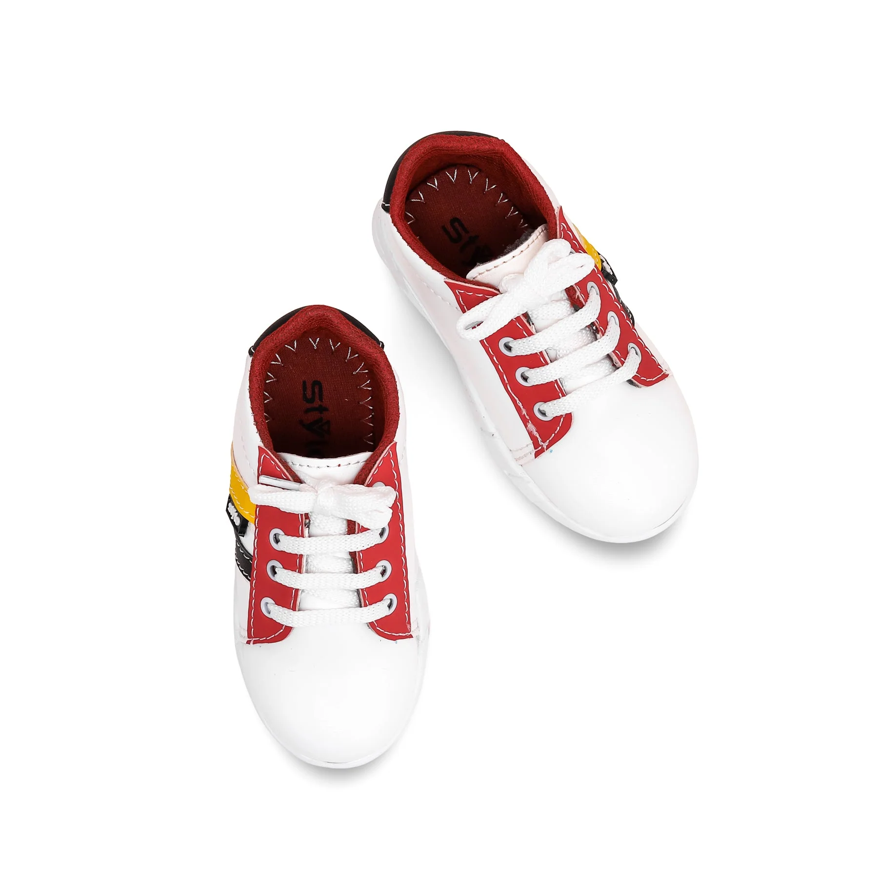 Boys White Casual Jogger KD1710 - Image 5