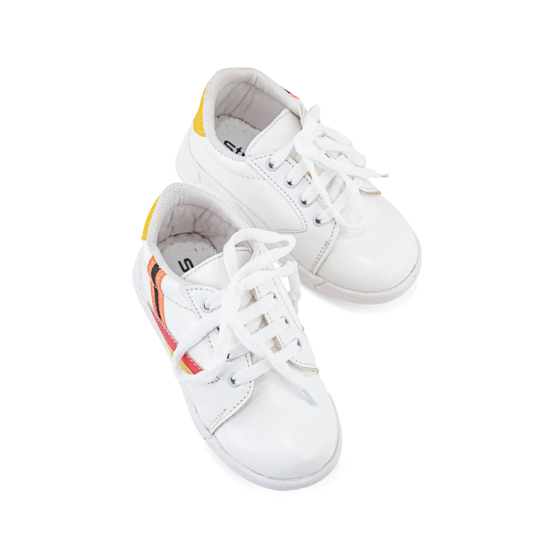 Boys White Casual Jogger KD1712 - Image 5
