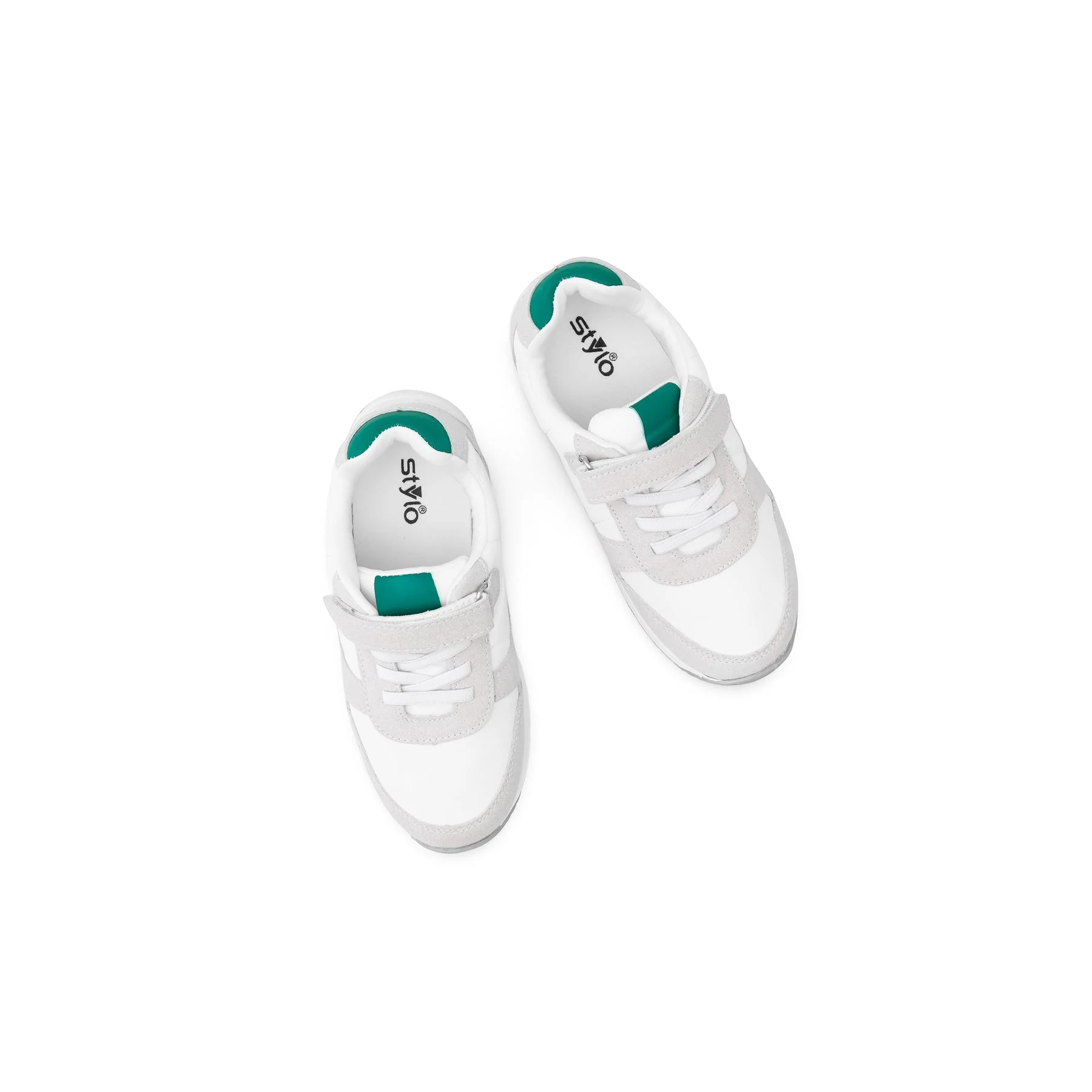 Boys White Casual Jogger KD8167 - Image 5