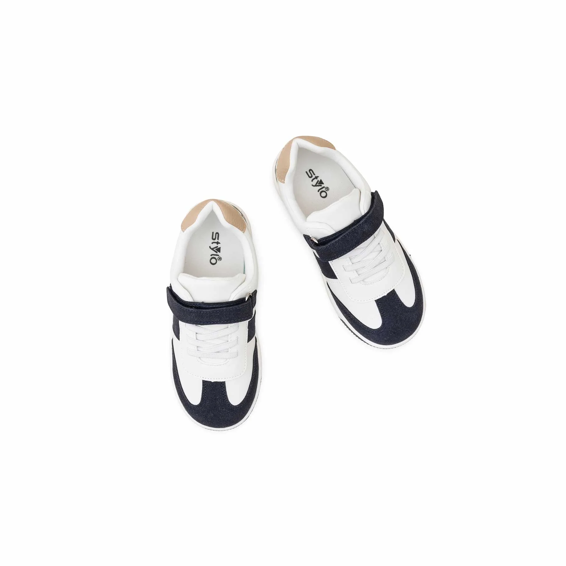 Boys White Casual Jogger KD8168 - Image 5