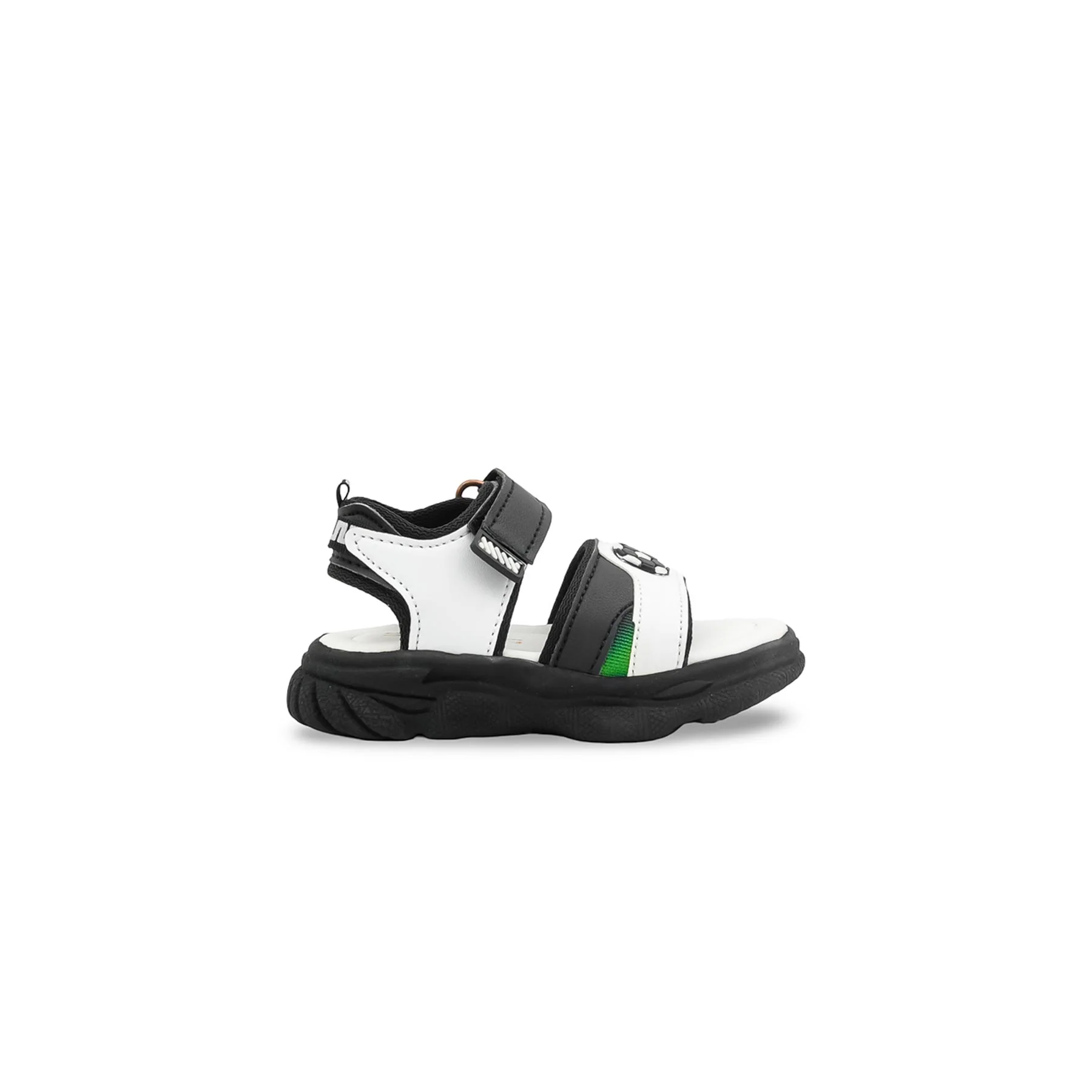 Boys White Casual Sandal KD4984 - Image 2