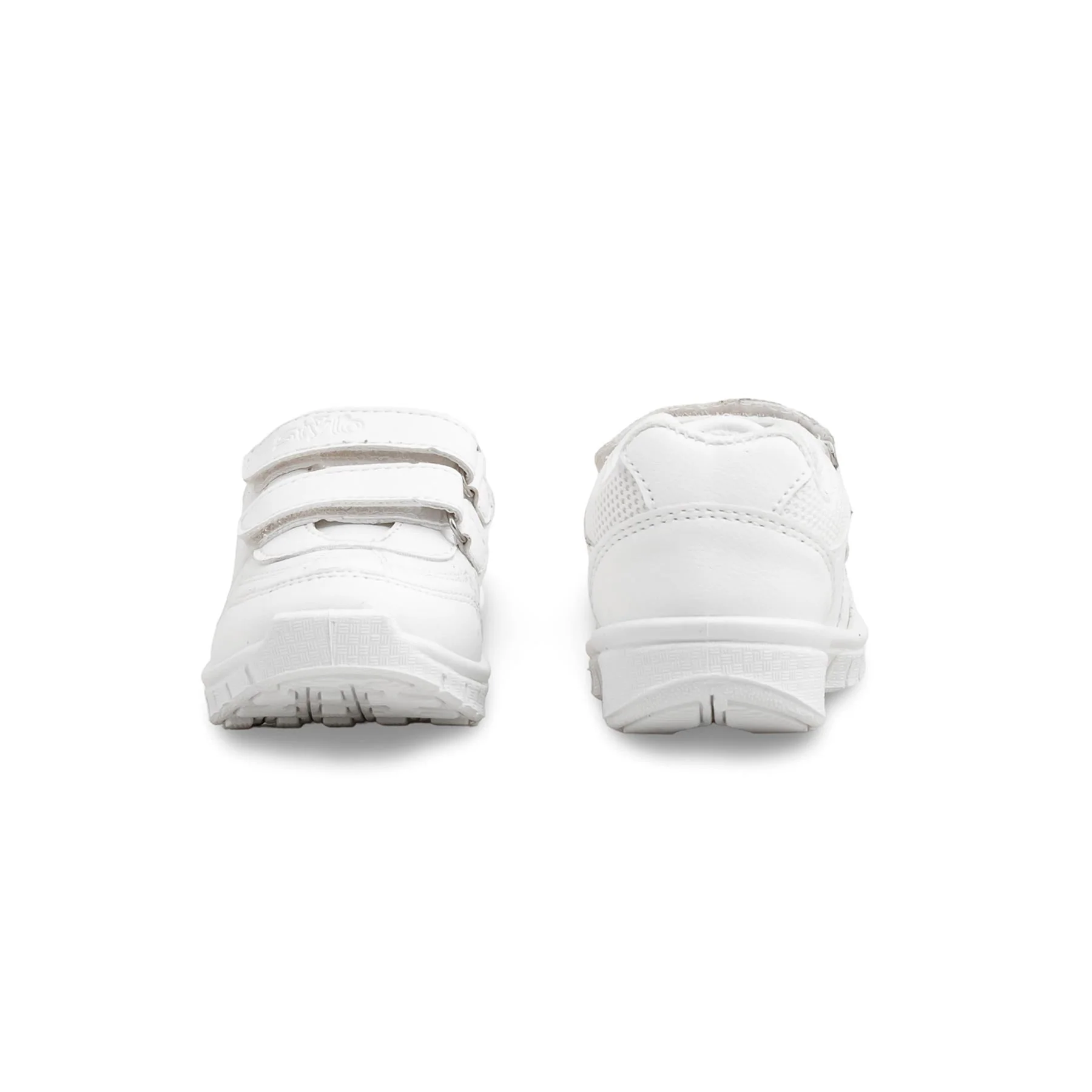 Boys White Sports School Shoes SK1097 - Image 4