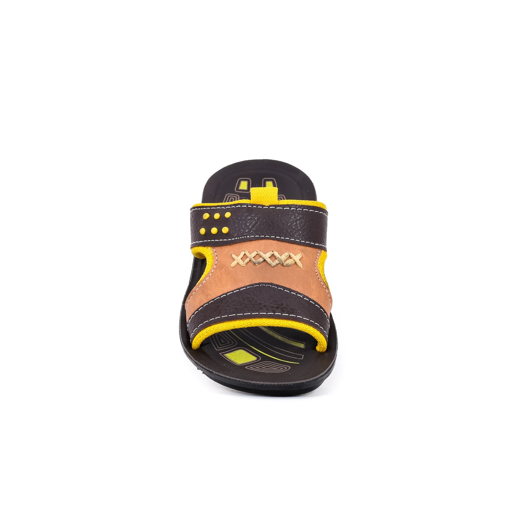Boys Yellow Casual Slipper KD4636 - Image 3