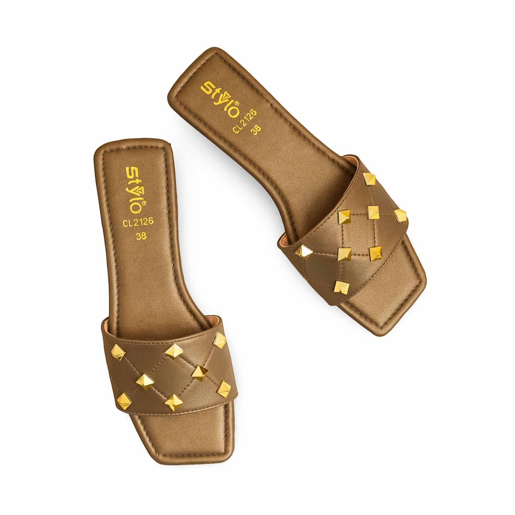 Bronze Casual Slipper CL2126 - Image 5