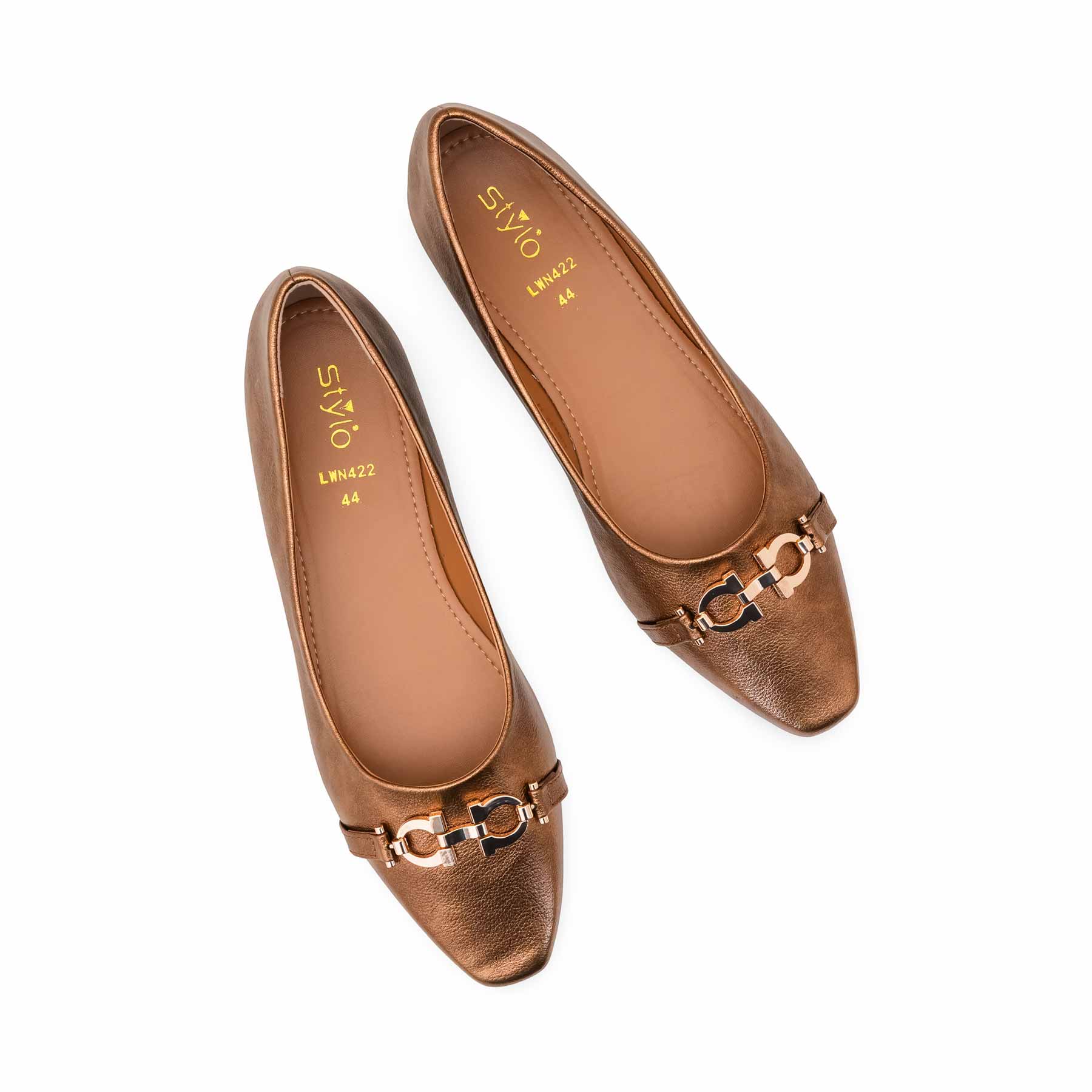 Bronze Pumps For Ladies LWN422 - Image 5
