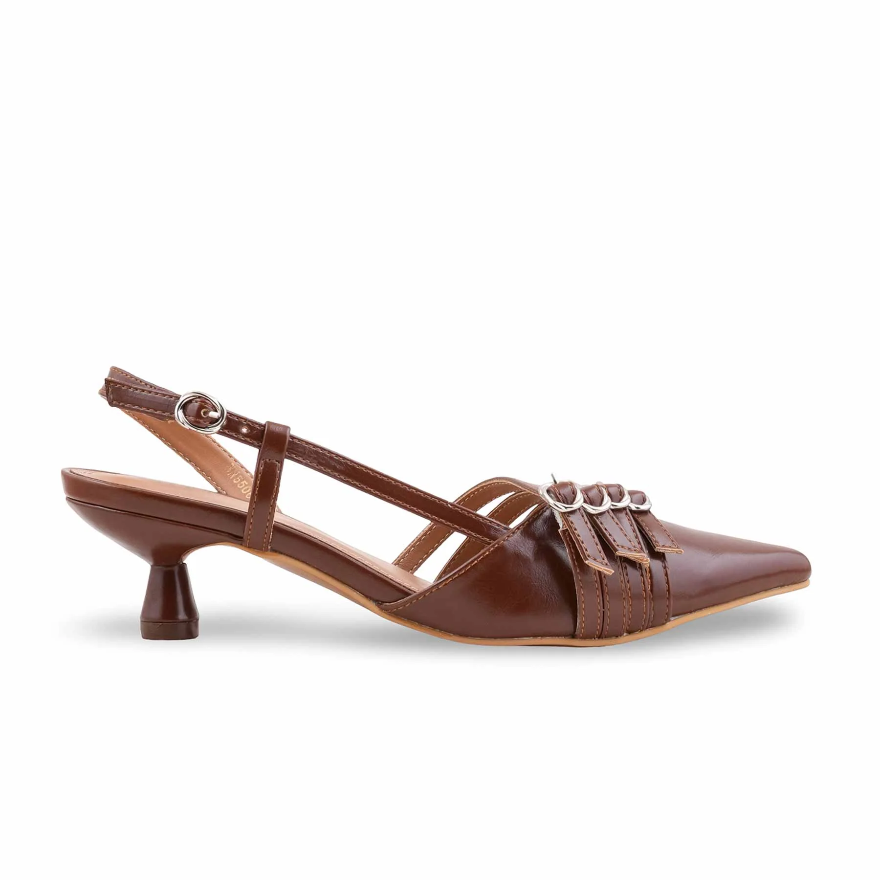 Brown Back Open For Ladies WN5506 - Image 3