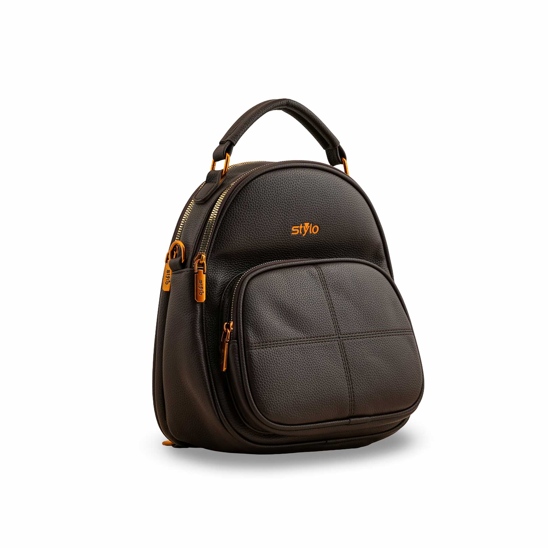 Brown Casual Backpack P36389 - Image 3