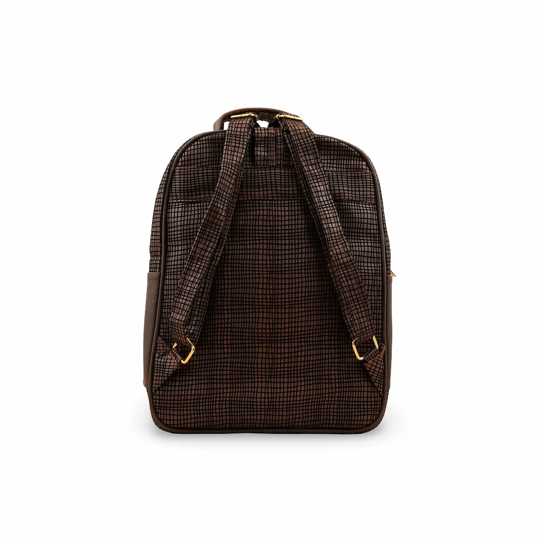 Brown Casual Back Pack P56214 - Image 4