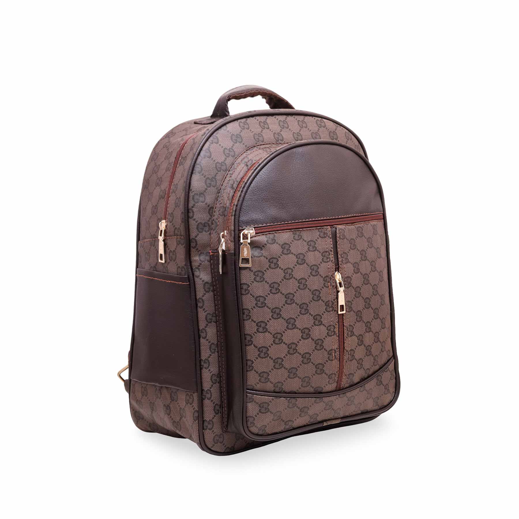 Brown Casual BackPack P47446 - Image 2