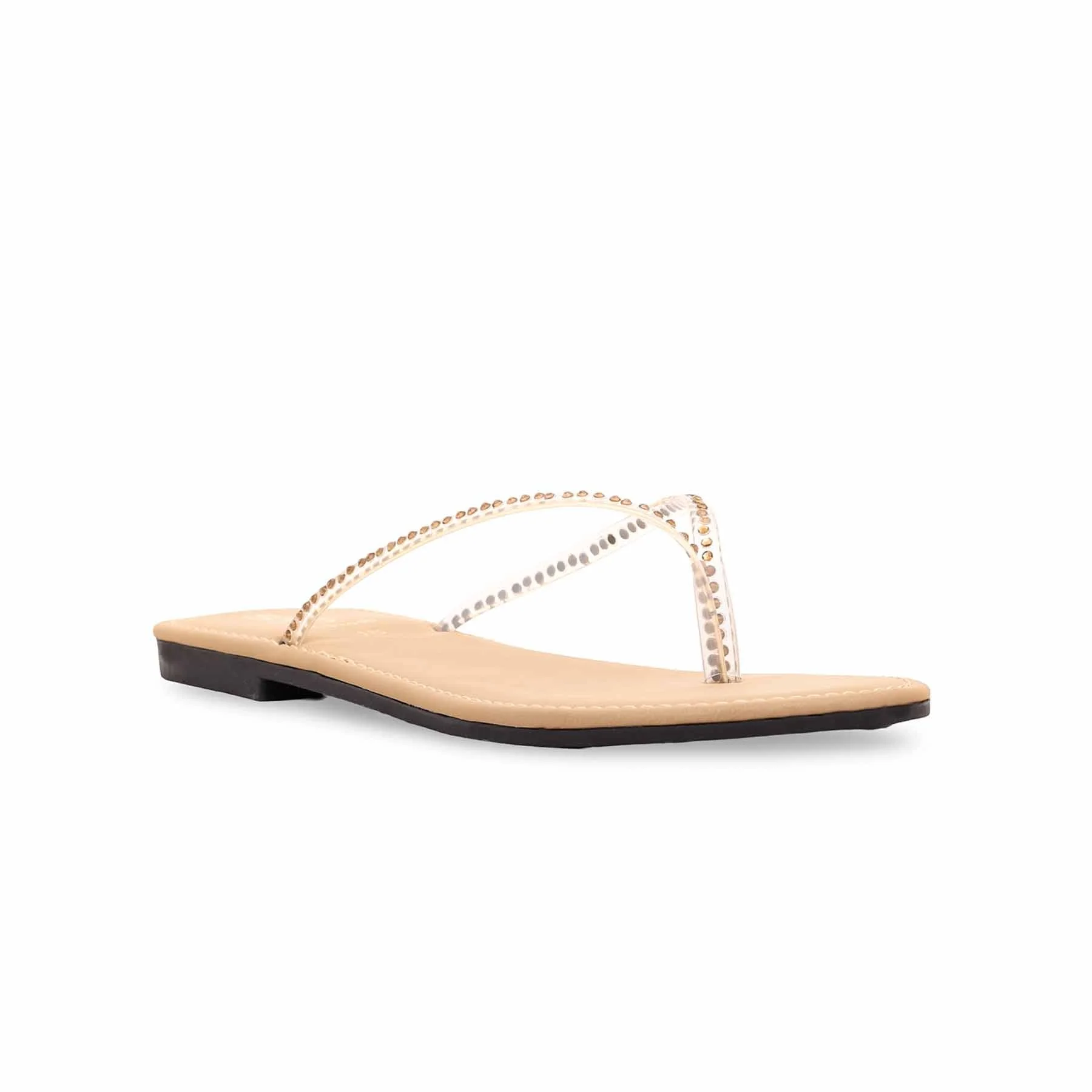 Brown Casual Chappal CL1648 - Image 2