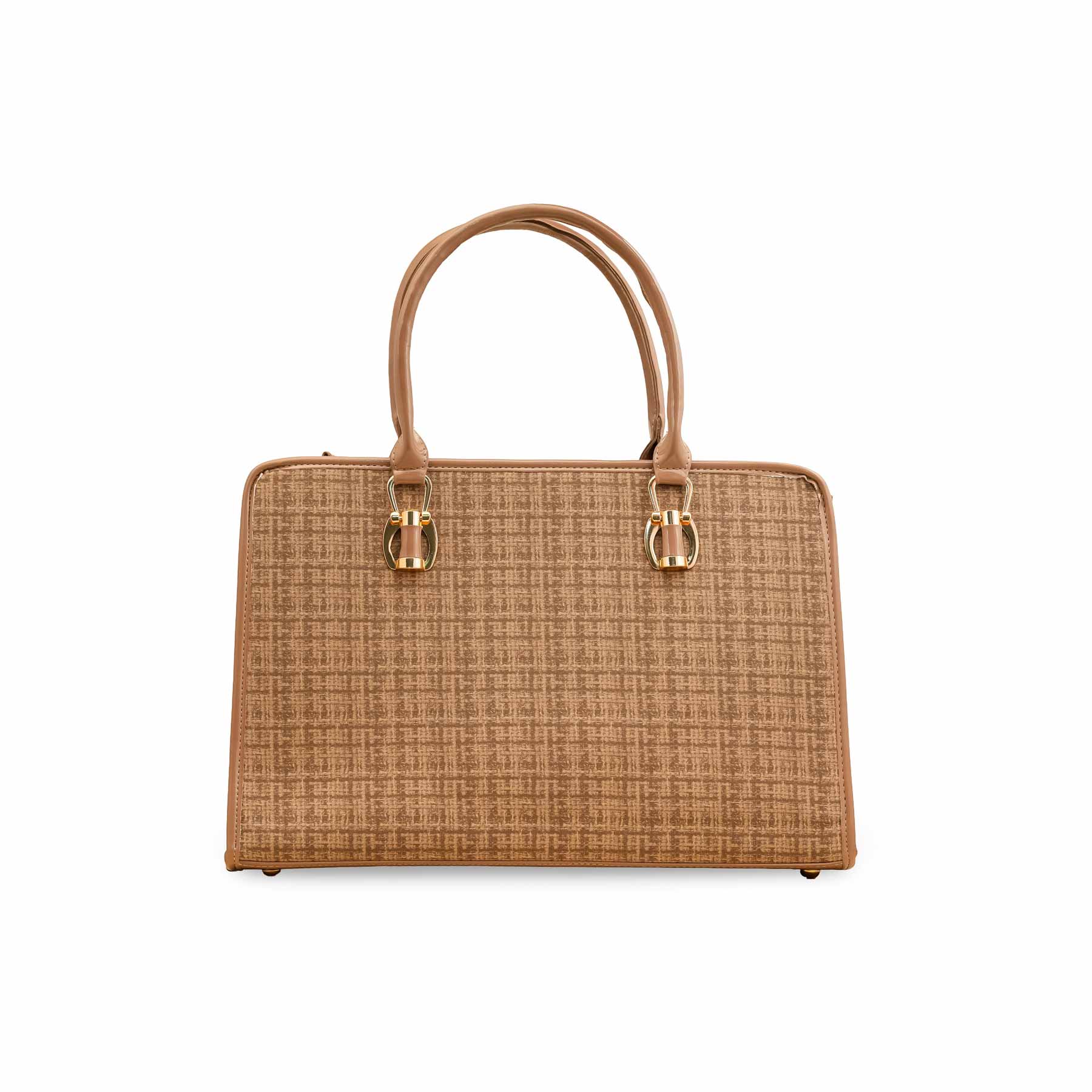 Brown Casual Hand Bag For Women P55801 - Image 4