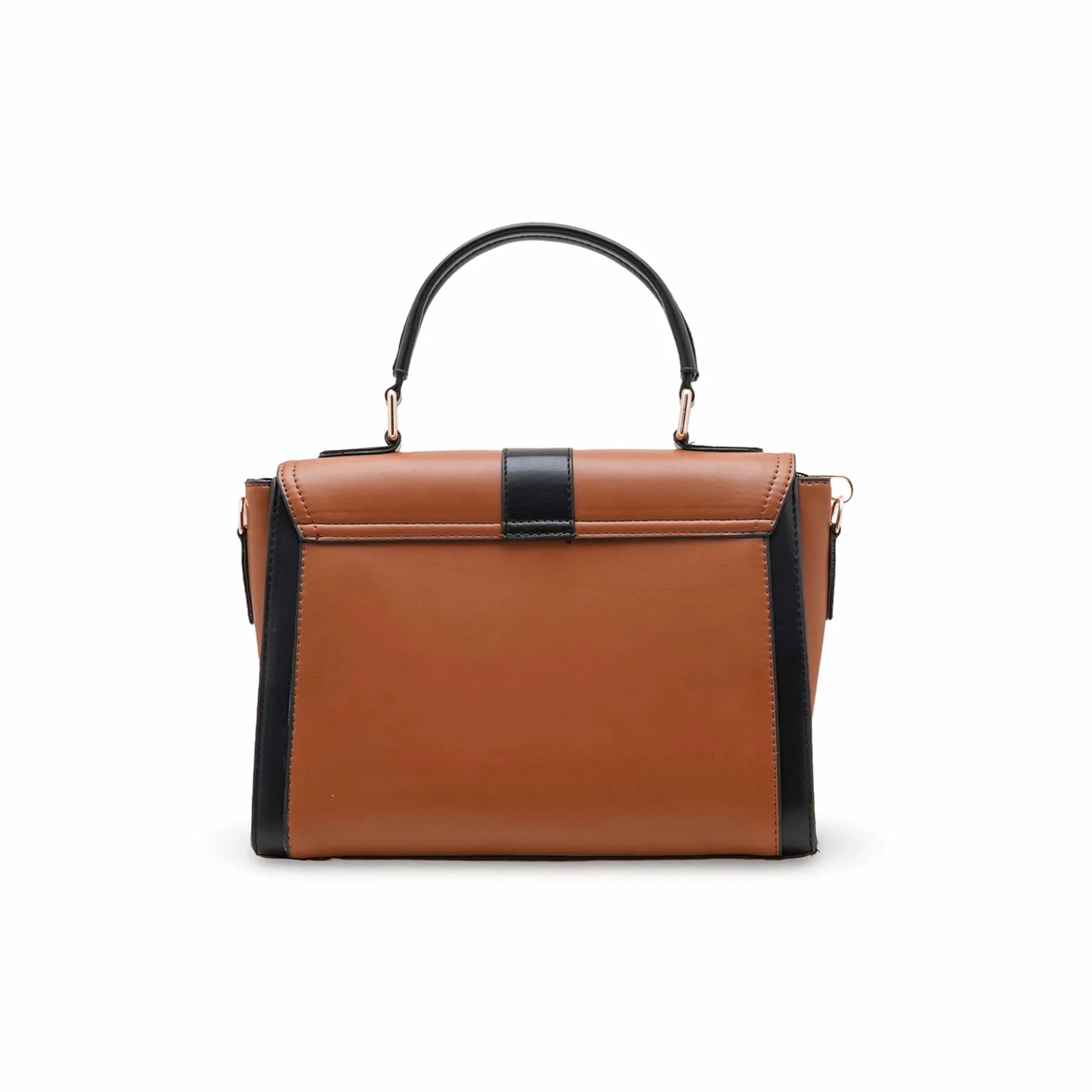 Brown Casual Hand Bag For Women P55832 - Image 4