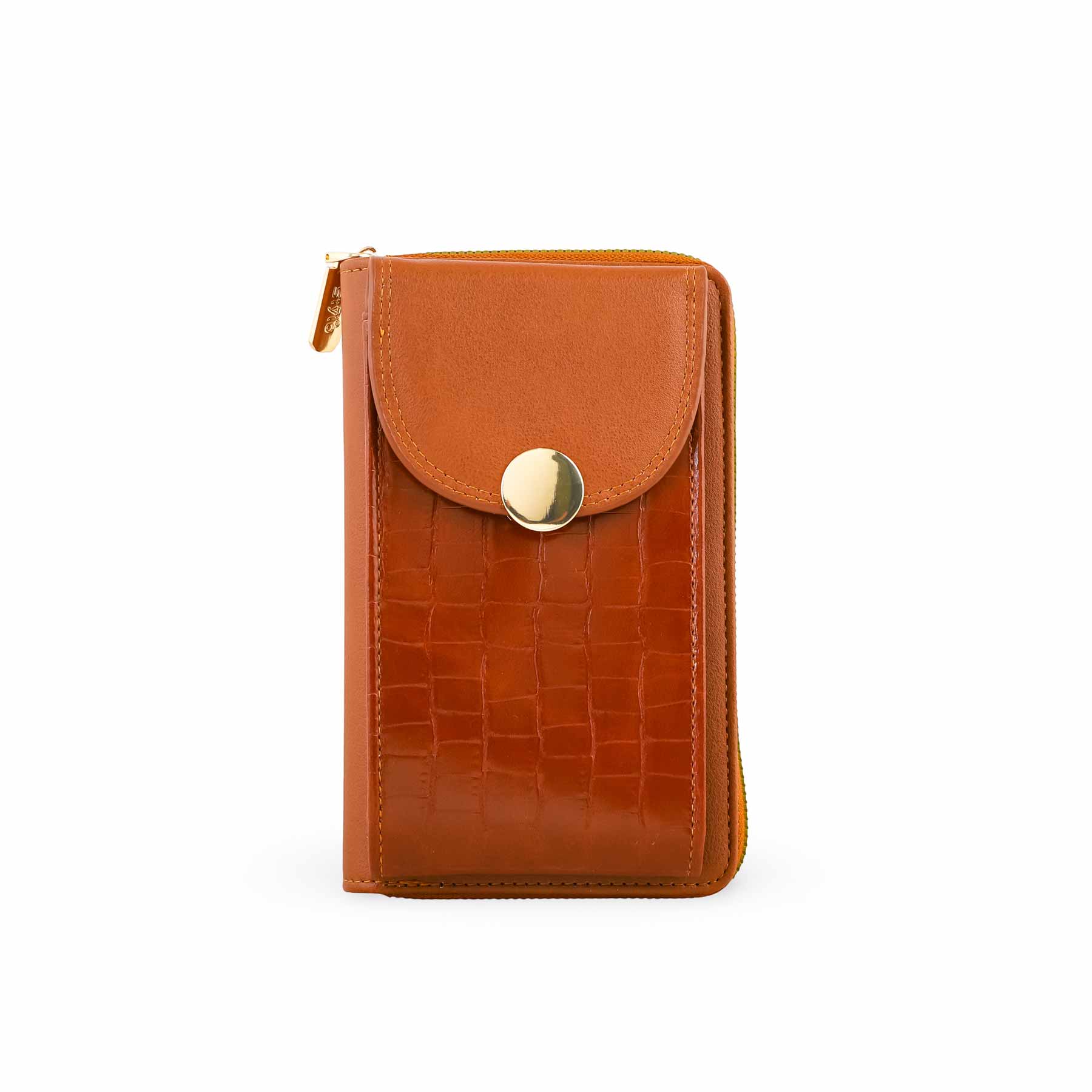 Brown Casual Pouch For Ladies P97622 - Image 2
