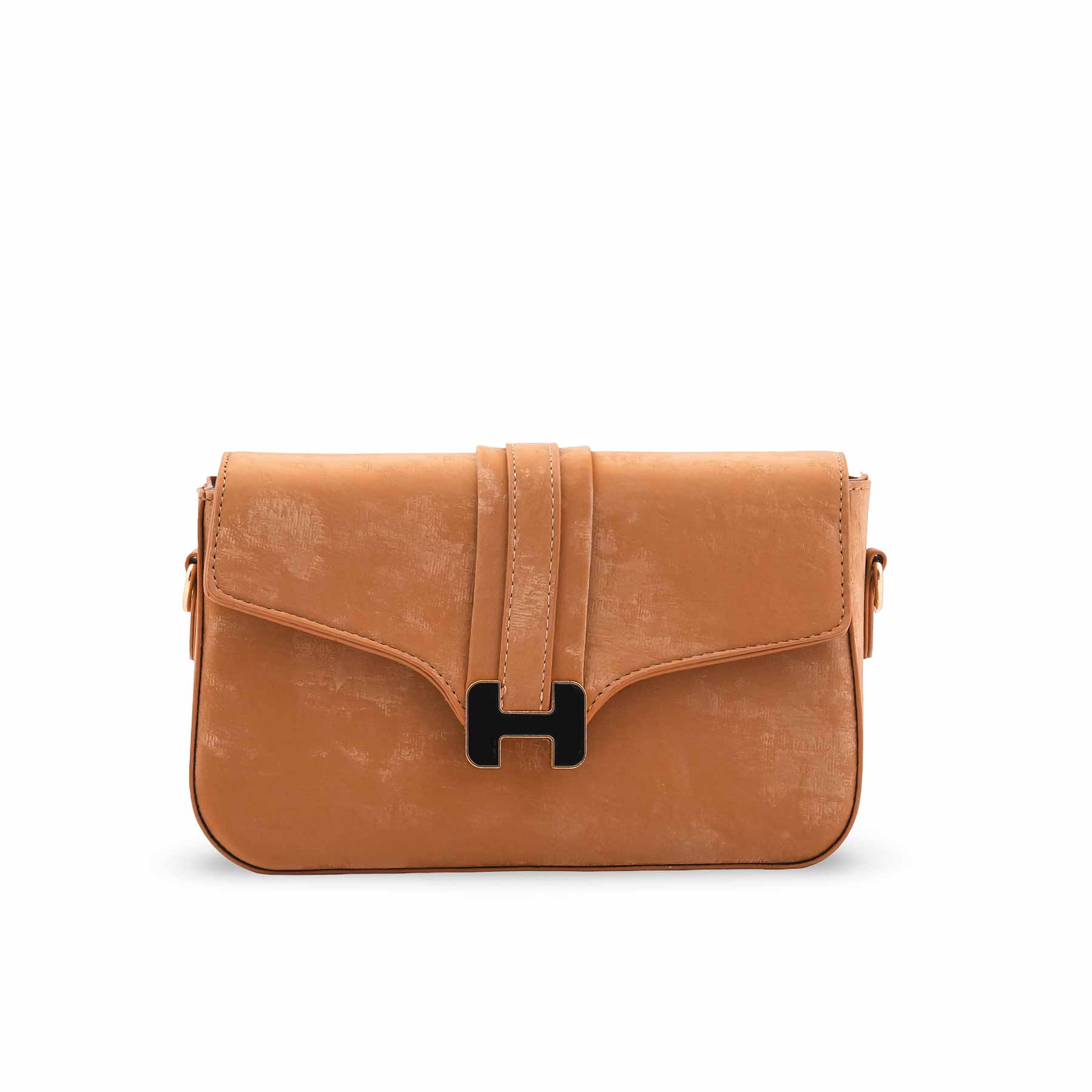 Brown Casual Pouch For Ladies P97670 - Image 2