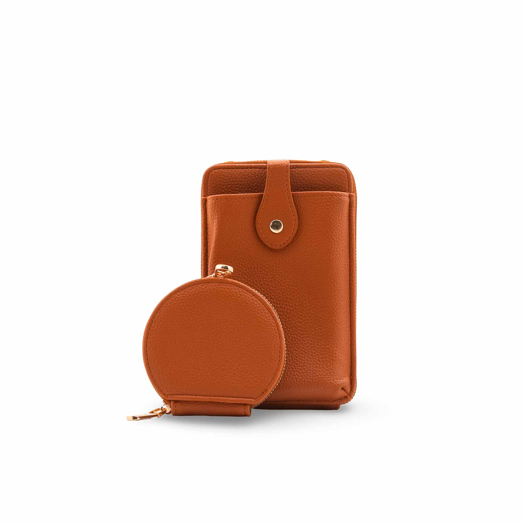 Brown Casual Pouch For Ladies P97698 - Image 2