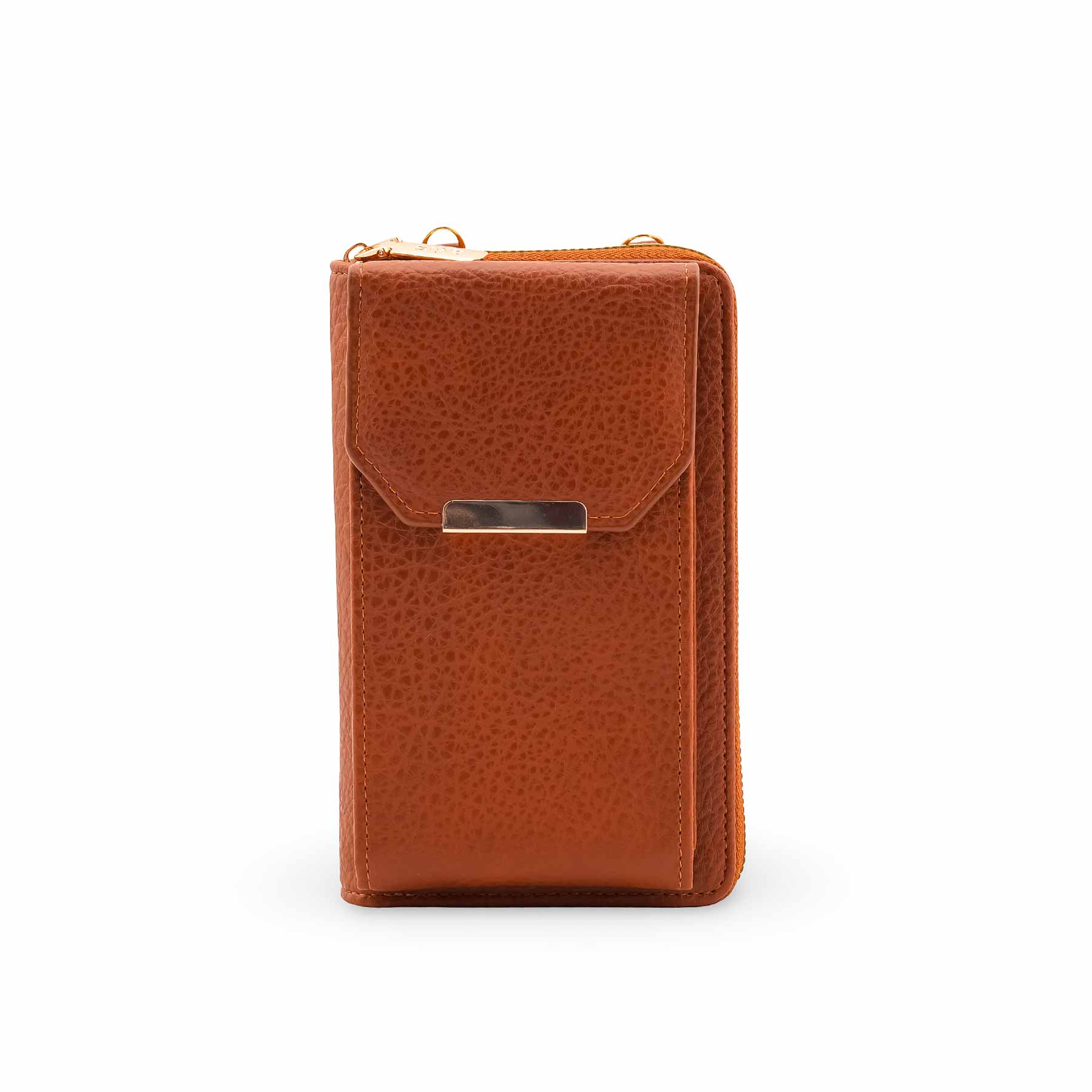 Brown Casual Pouch For Ladies P97700 - Image 2