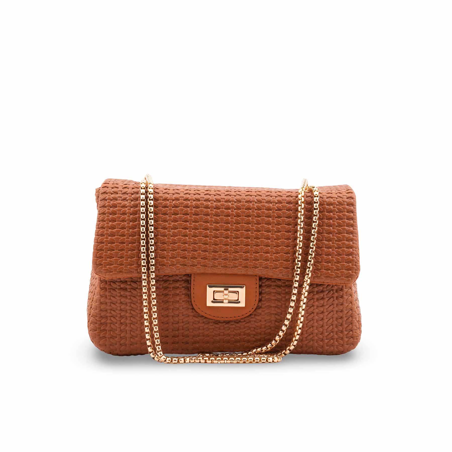 Brown Casual Pouch For Women P97708 - Image 2
