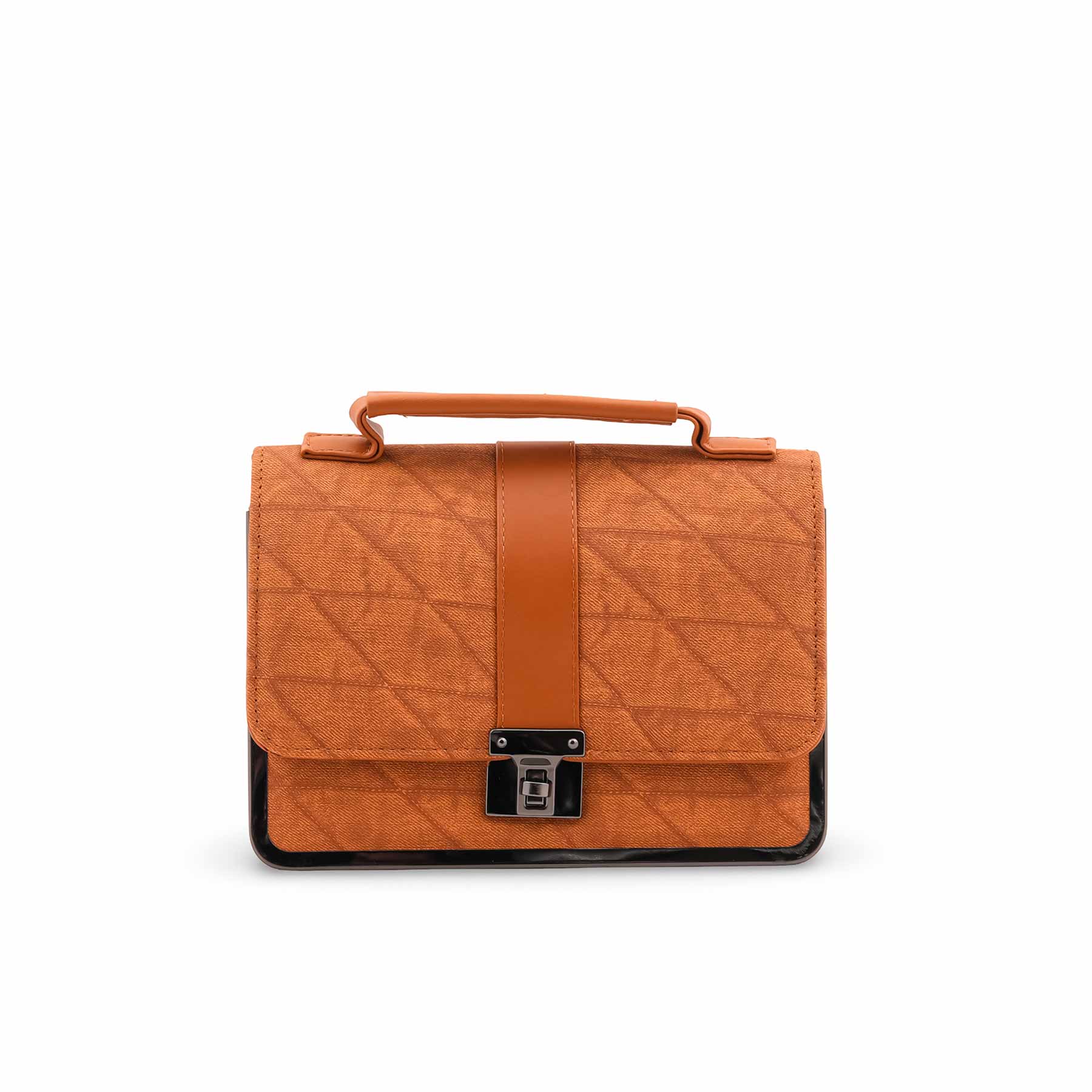 Brown Casual Pouch For Women P97710 - Image 2